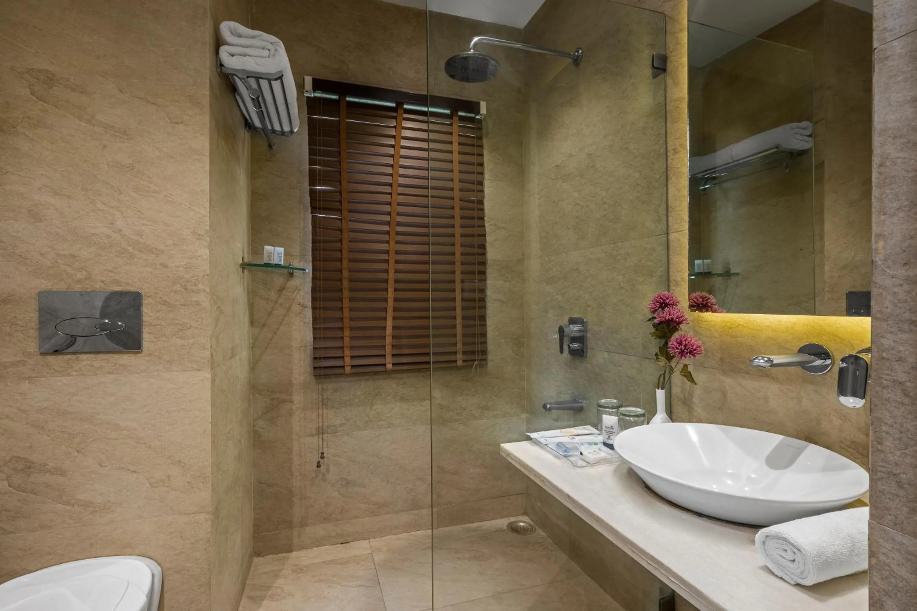 Bathroom in The Manor Kashipur by Leisure Hotels