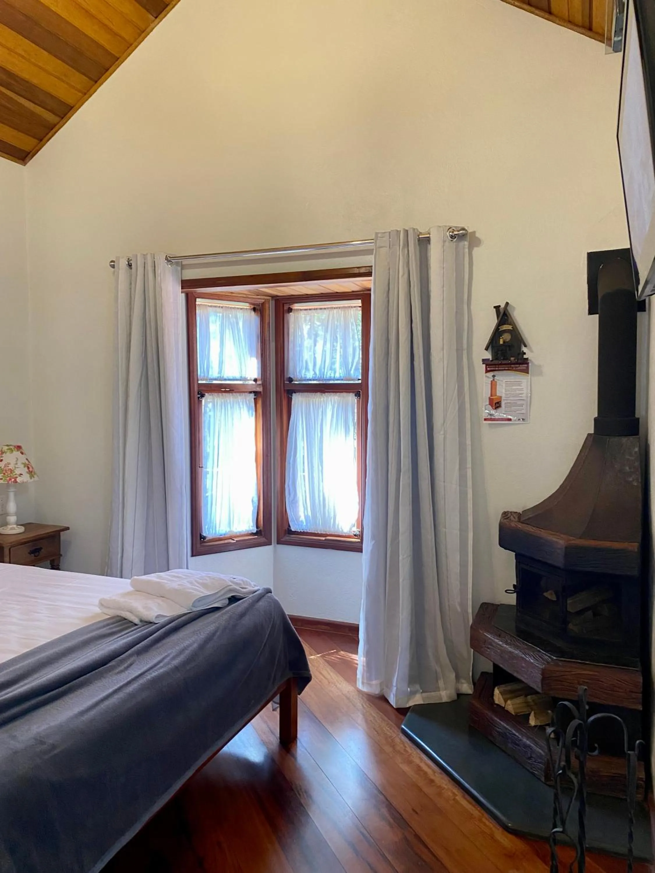 Bedroom, Bed in Capricho da Natureza Pousada