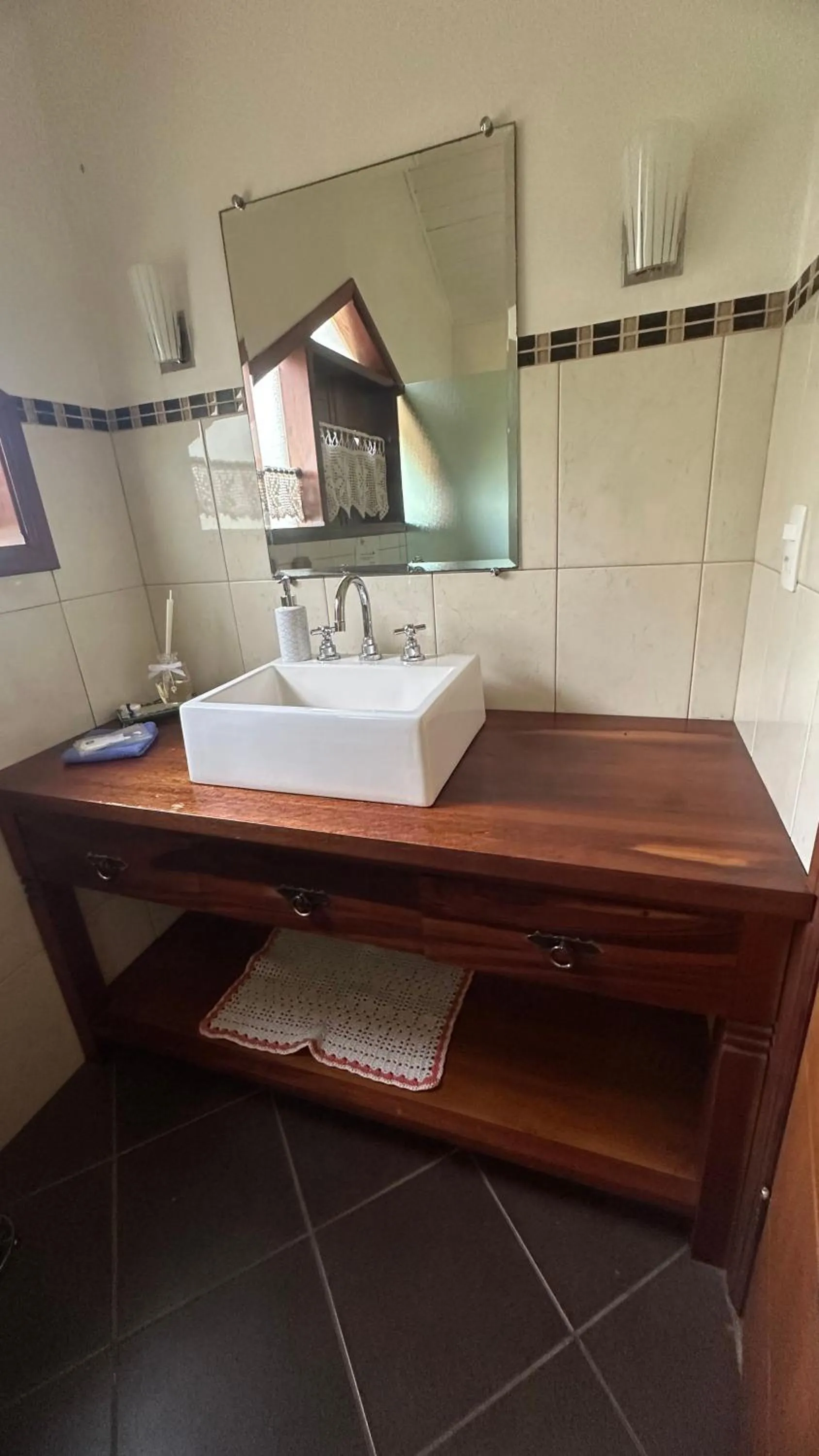 Bathroom in Capricho da Natureza Pousada