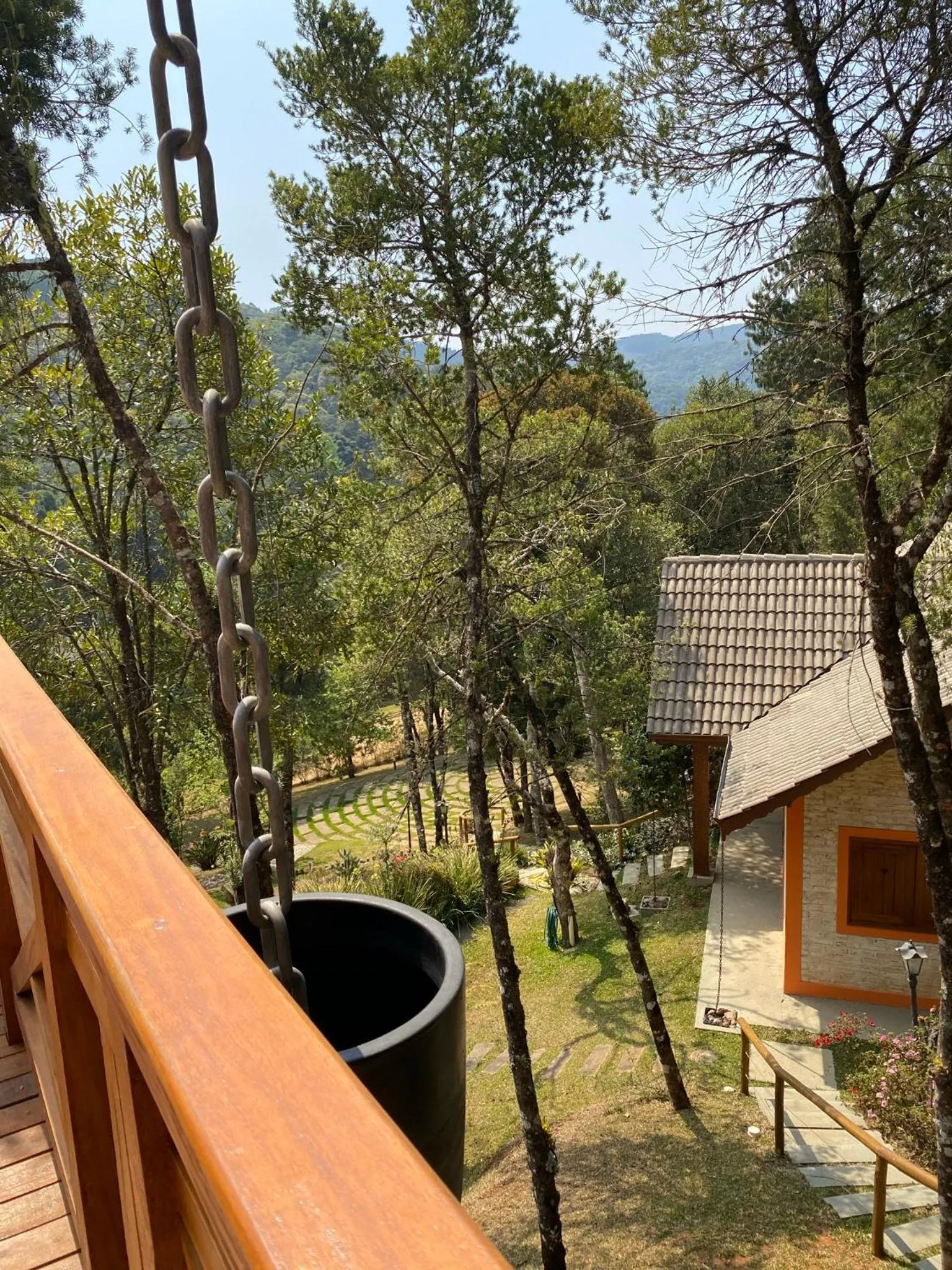 Garden view in Capricho da Natureza Pousada