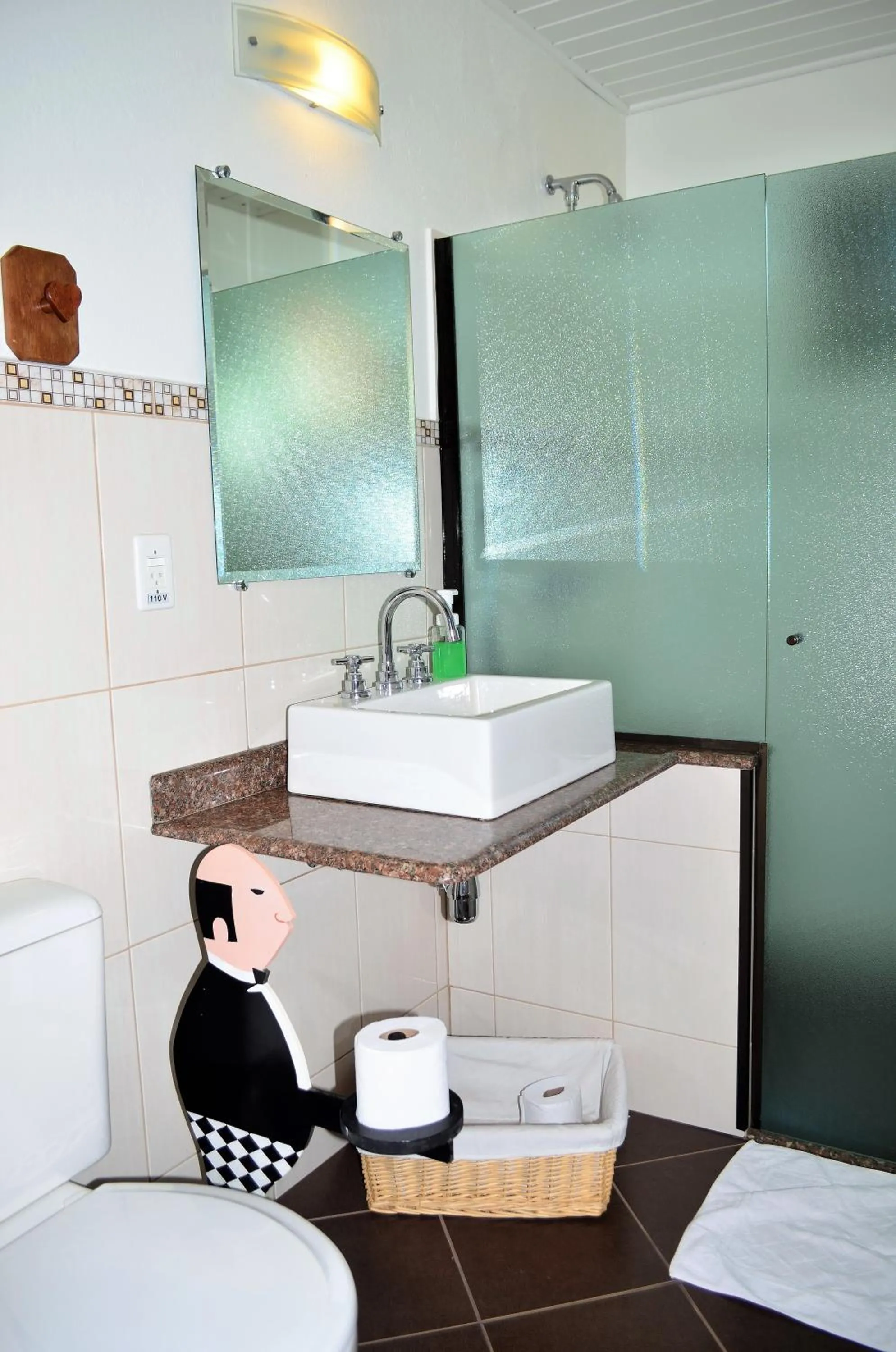 Bathroom in Capricho da Natureza Pousada