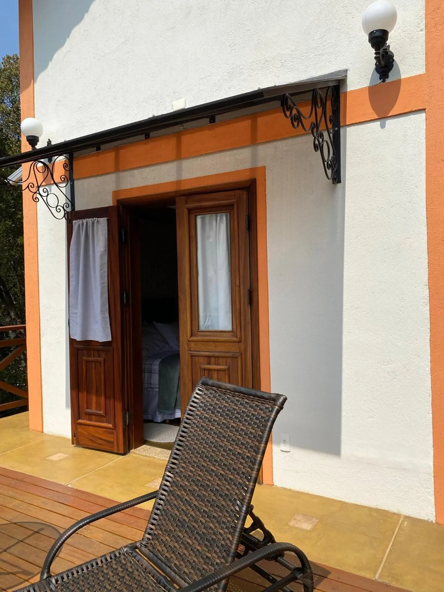 Balcony/Terrace in Capricho da Natureza Pousada