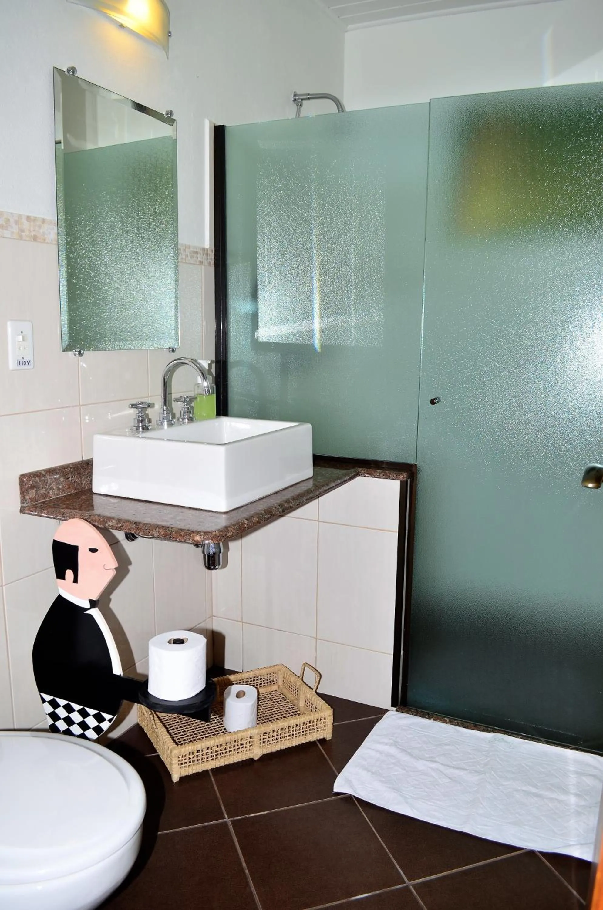 Bathroom in Capricho da Natureza Pousada