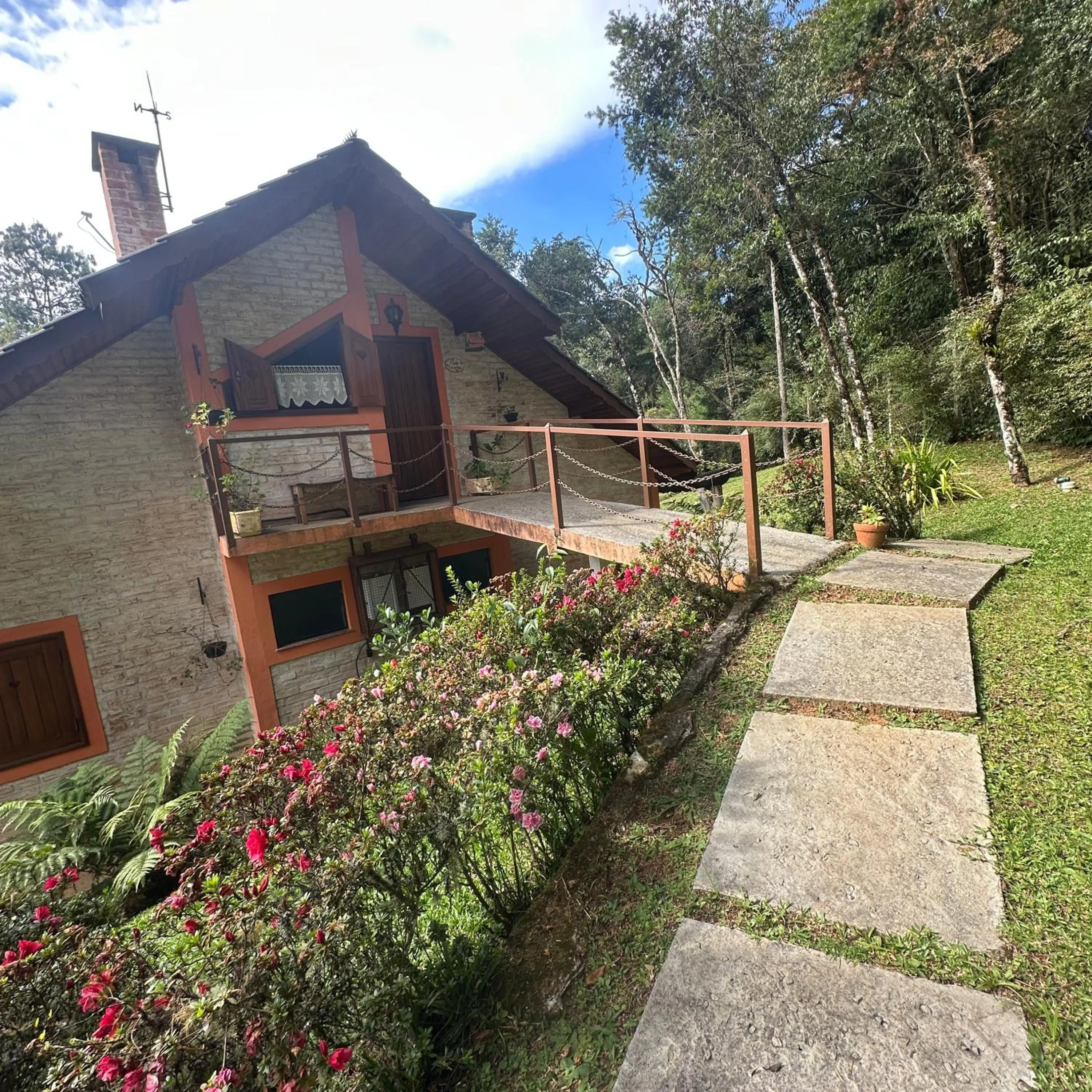 Garden view in Capricho da Natureza Pousada