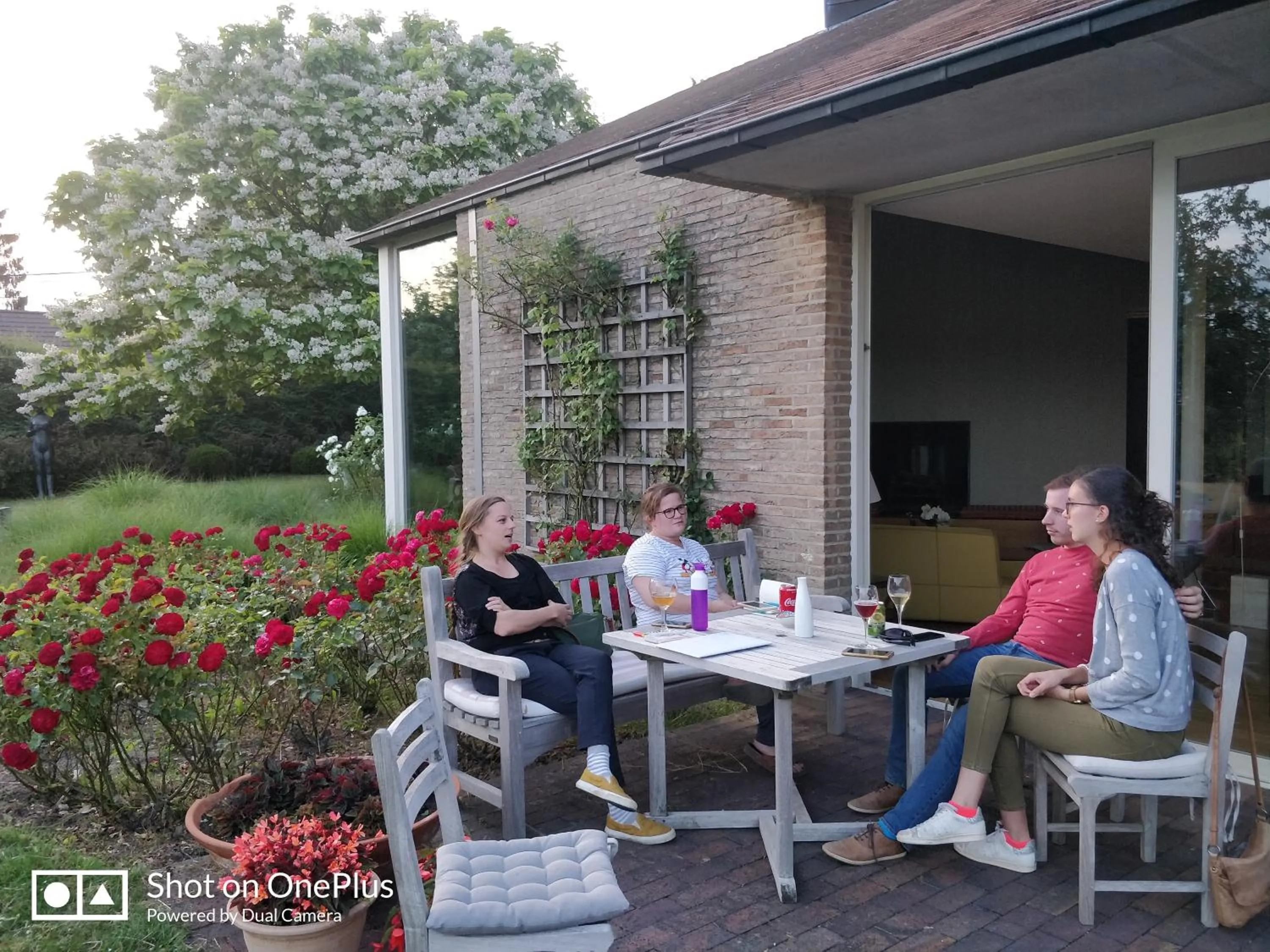 Patio in La Petite Bruyere De Renaix