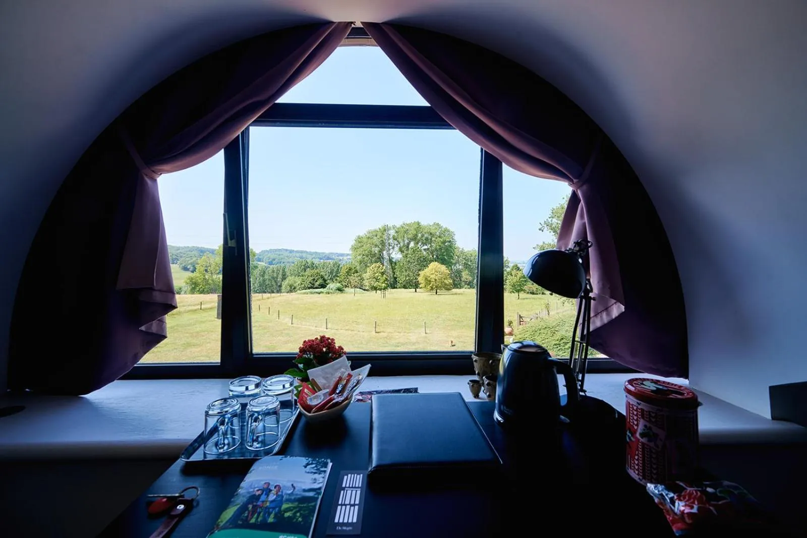 Natural landscape in La Petite Bruyere De Renaix