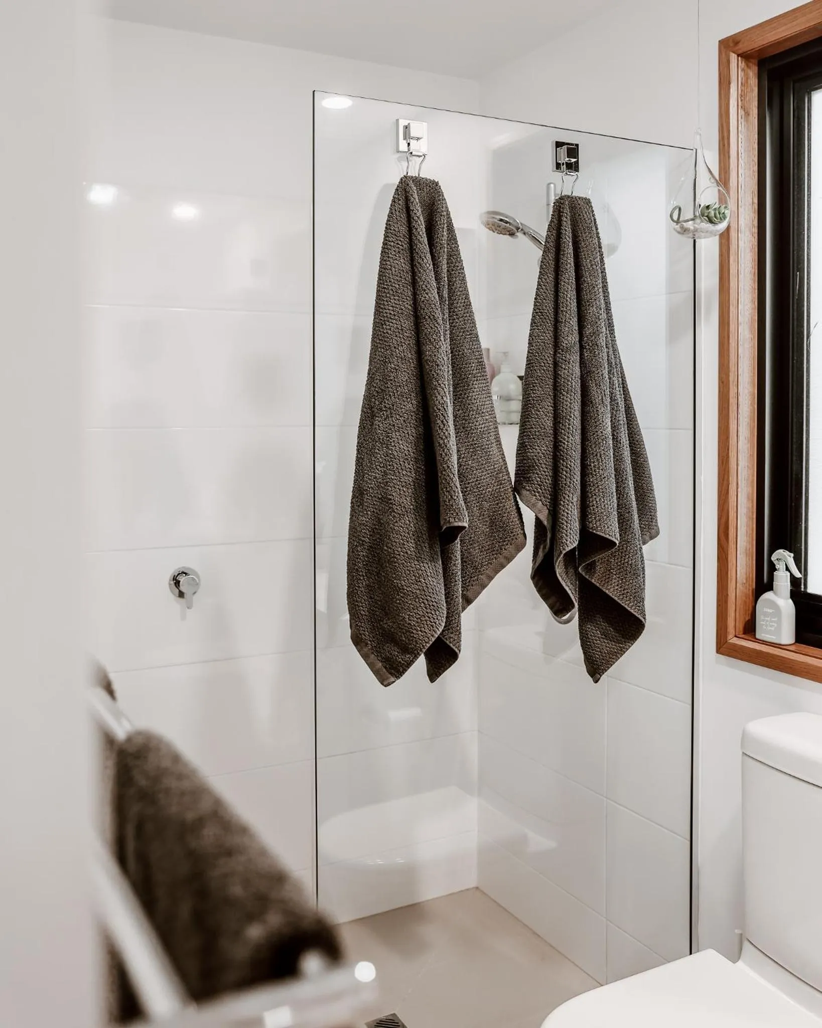 Shower in Finnview House