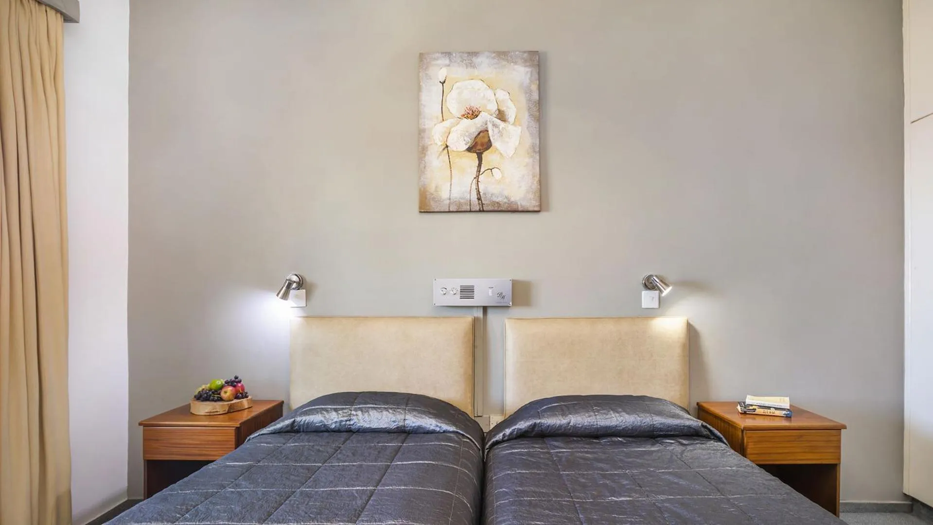 Bed in Troodos Hotel & Spa