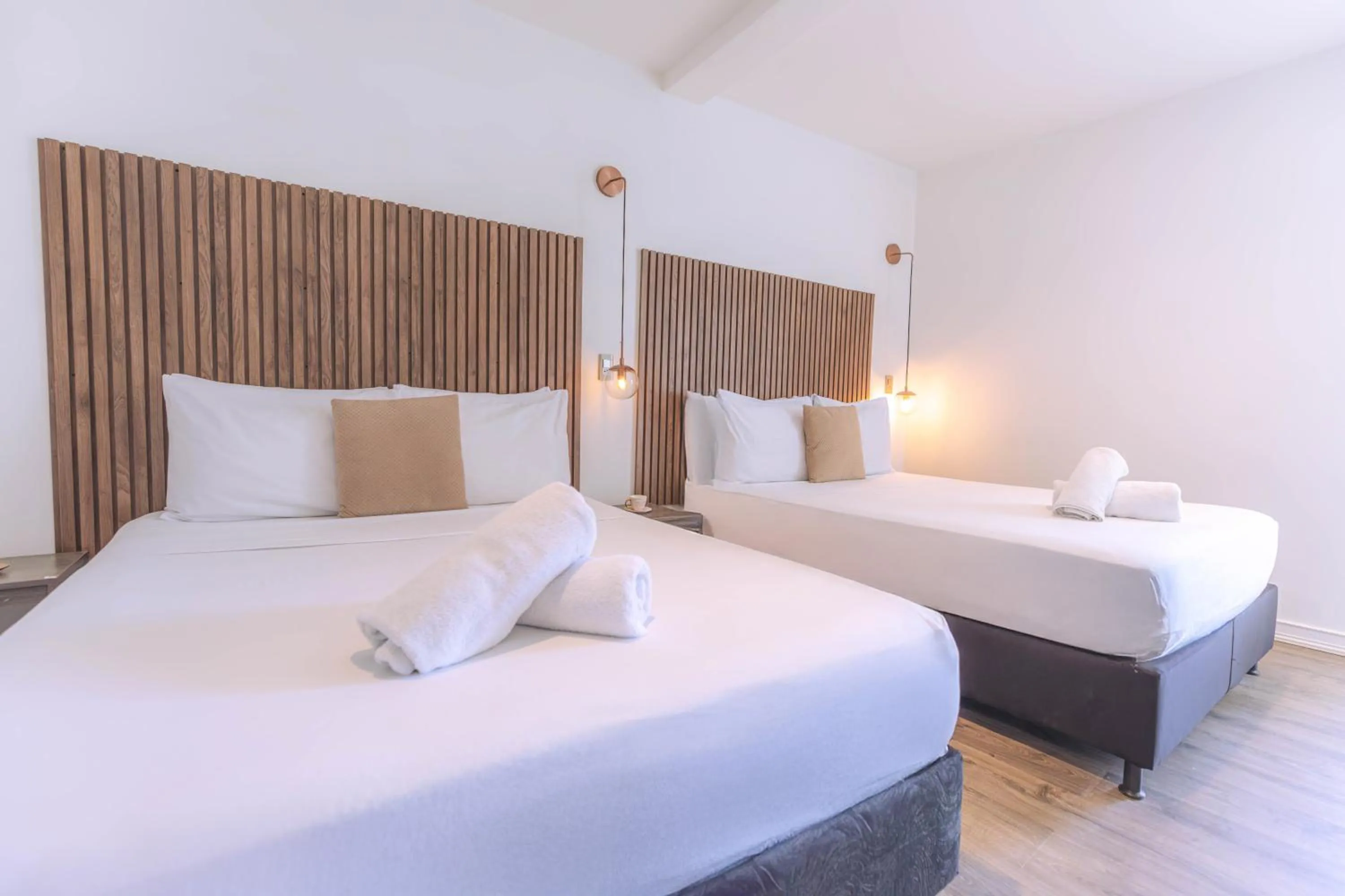 Bed in Ataraxy Hotel Boutique