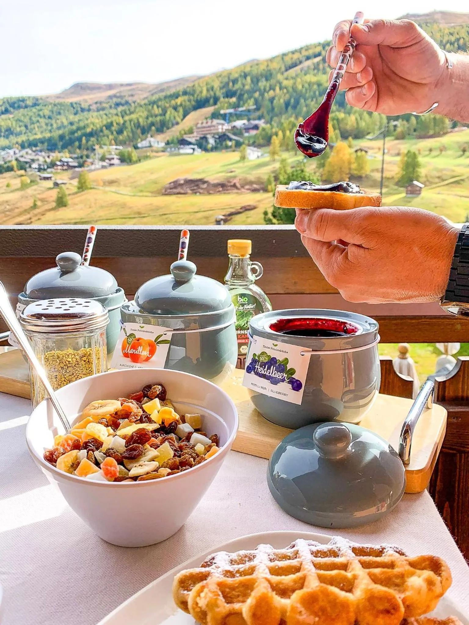 Breakfast in Hotel Galli