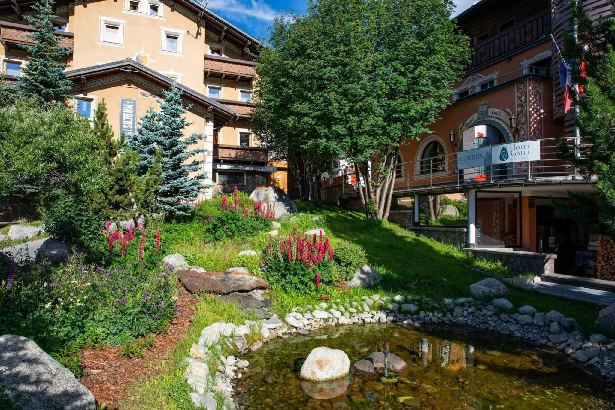 Property building in Hotel Galli