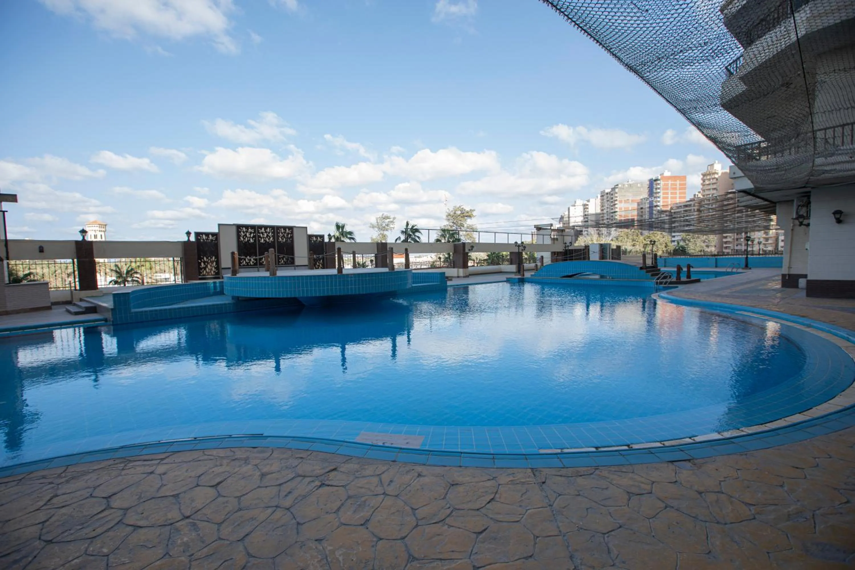Swimming pool in AIFU Hotel El Montazah Alexandria