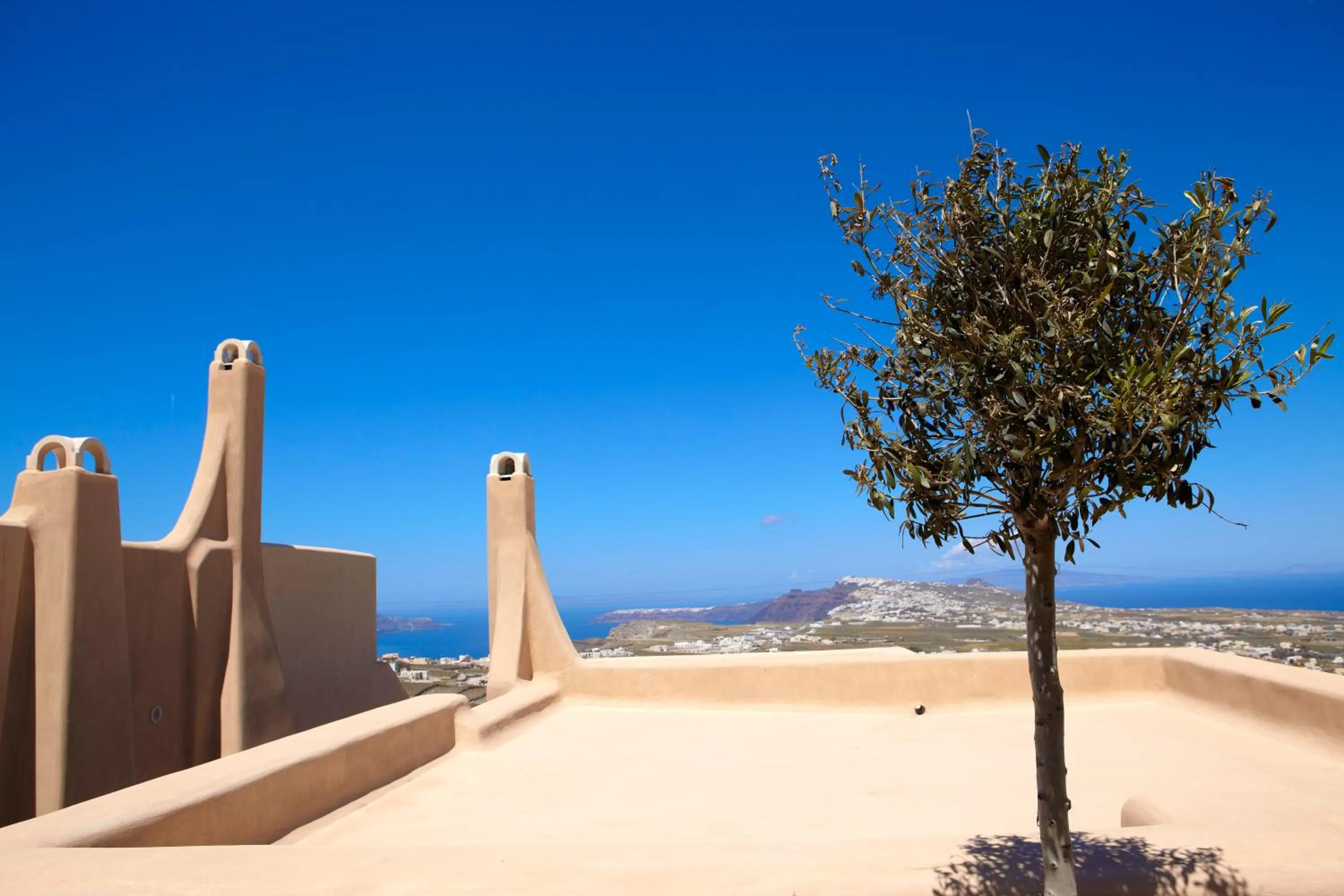 City view in Voreina Gallery Suites