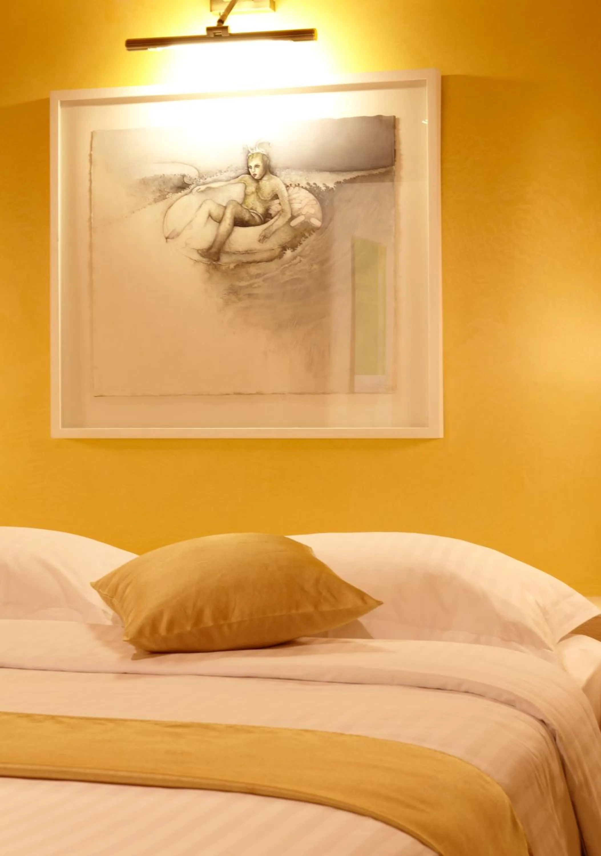 Bedroom in Voreina Gallery Suites