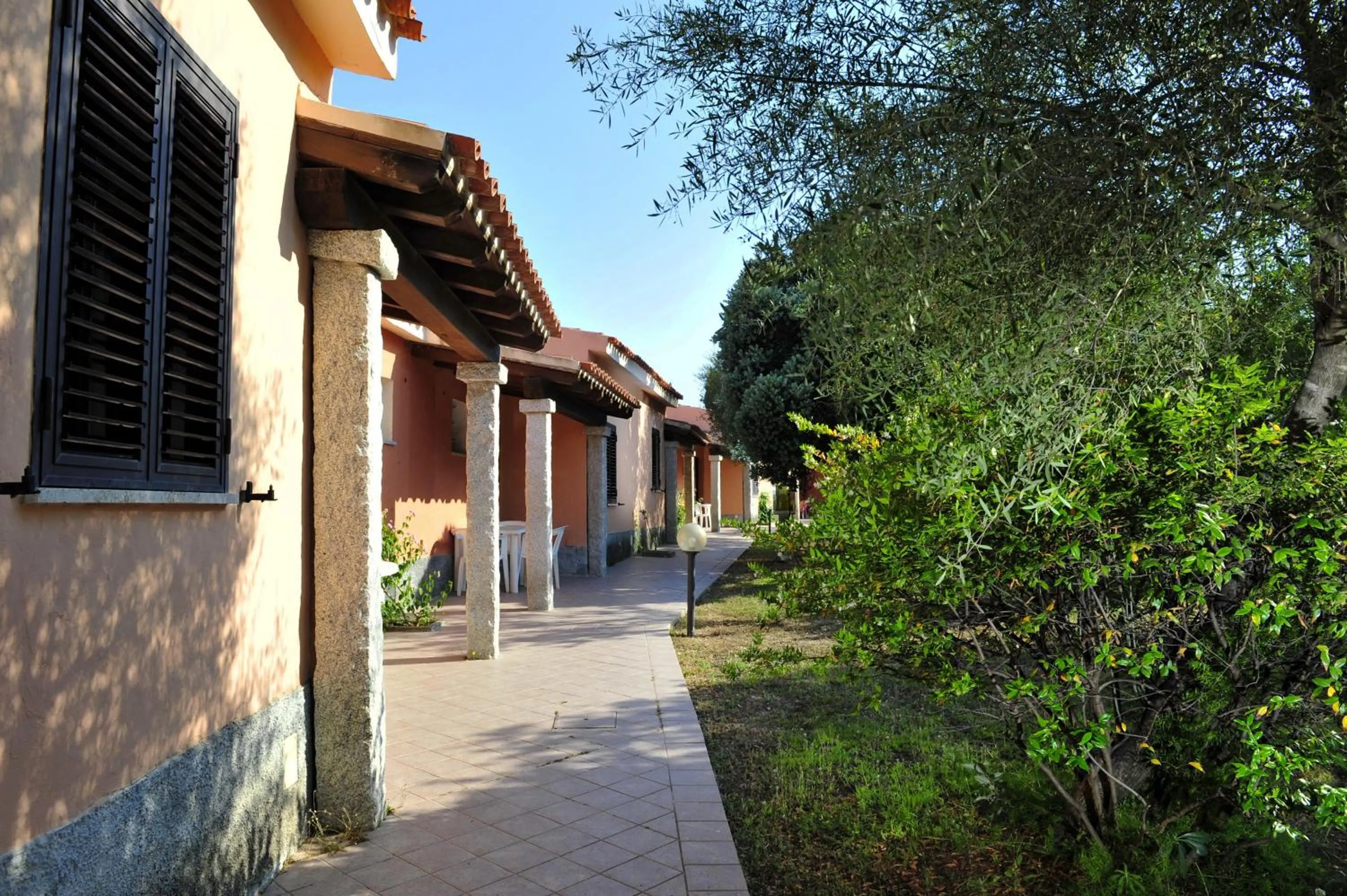 Patio in Hotel L'Esagono