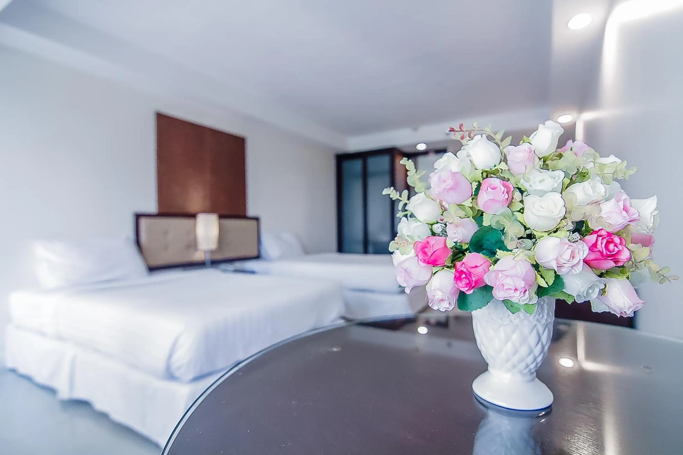 Bedroom, Bed in Romance Hotel Bangna