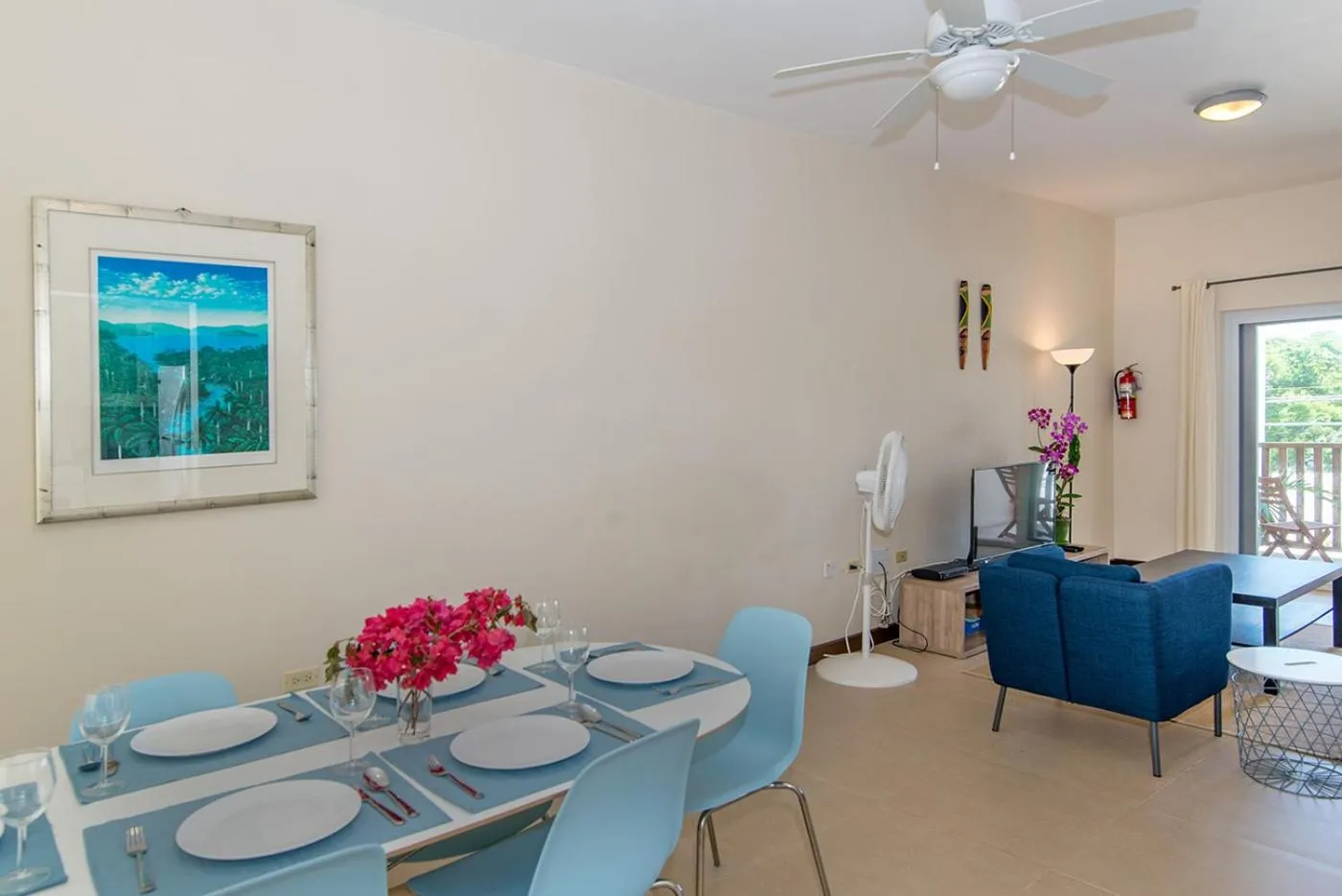 Living room in Family Complex beside Beach w/Pool Montego Bay #2