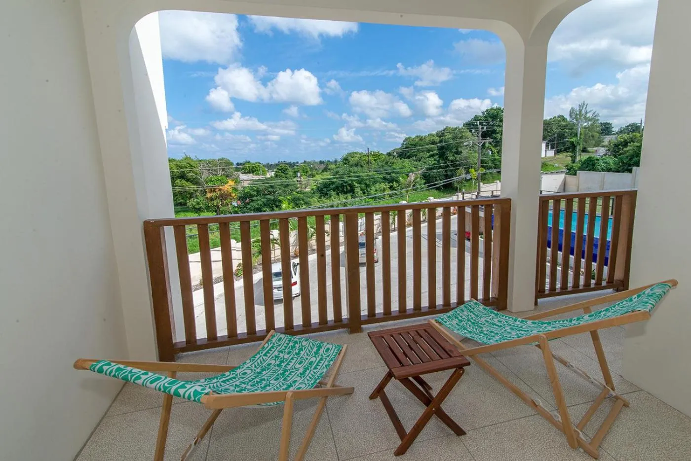 Balcony/Terrace in Family Complex beside Beach w/Pool Montego Bay #2