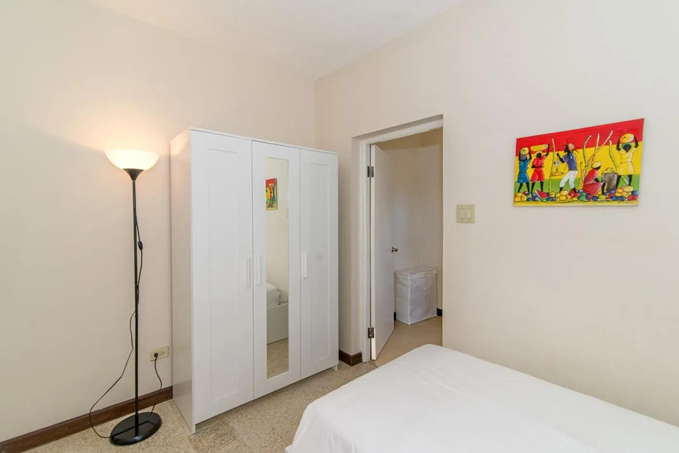 Bedroom, Bed in Luxury 2BR Home facing Beach w/Pool Montego Bay #3