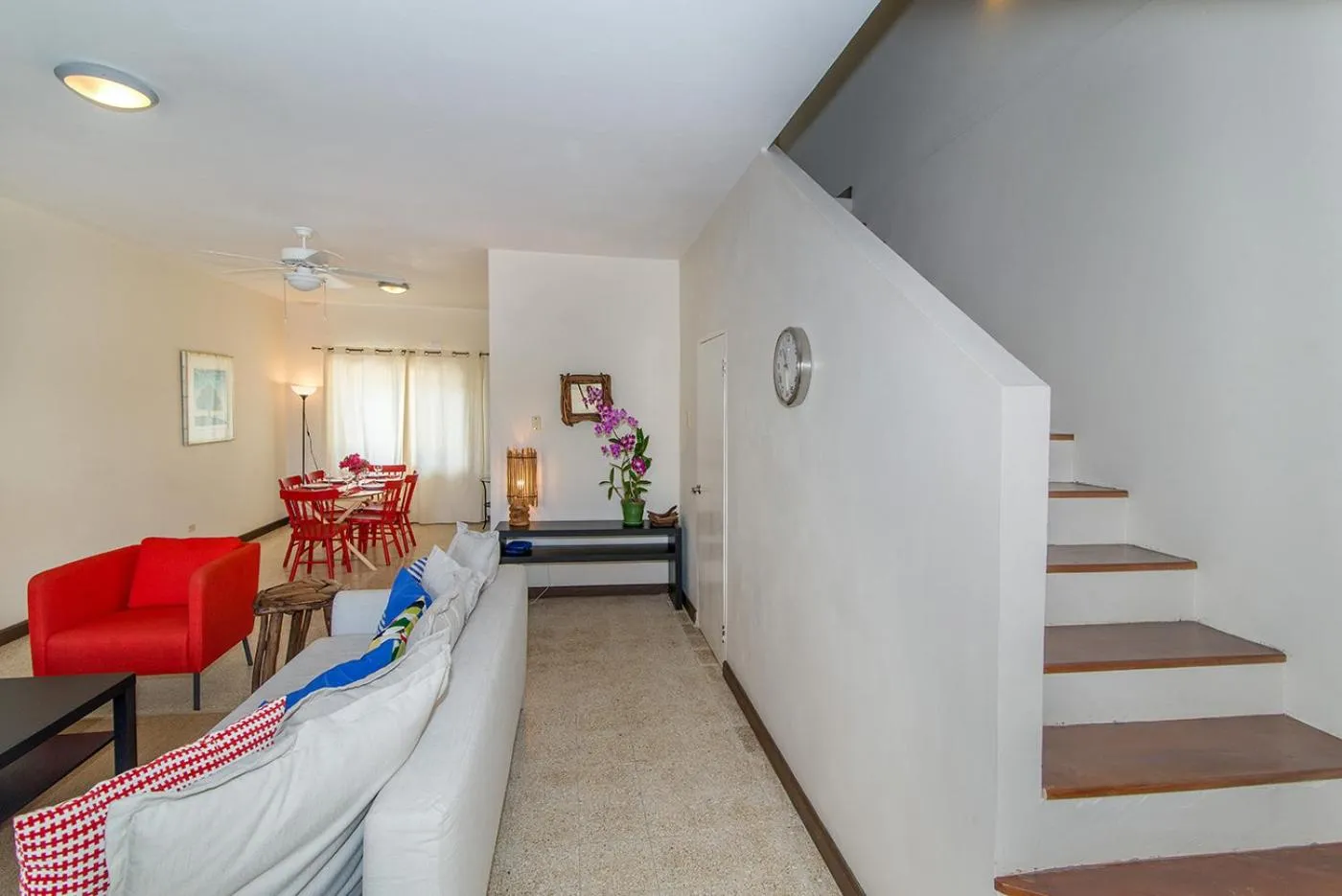 Living room in Luxury 2BR Home facing Beach w/Pool Montego Bay #3