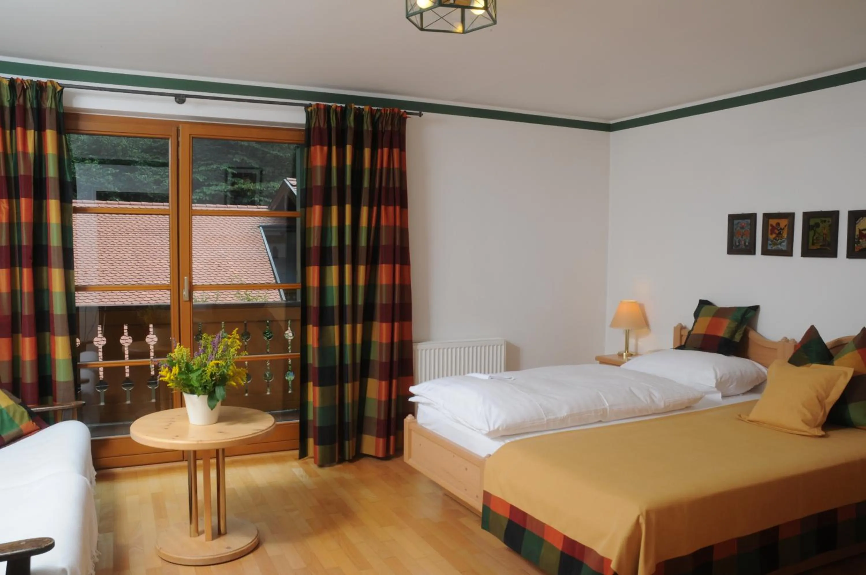 Bed in Naturidyll Hotel Hammerschmiede