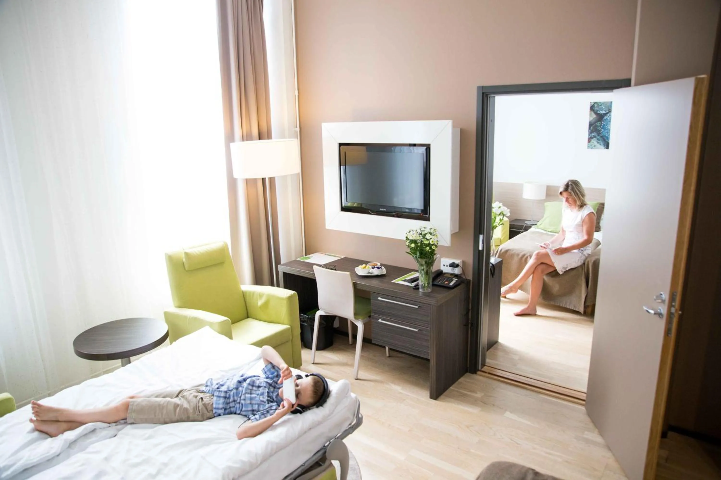 Family, Bed in Norlandia Tampere Hotel