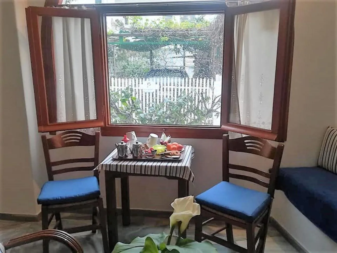 Lobby or reception in Marisa Rooms