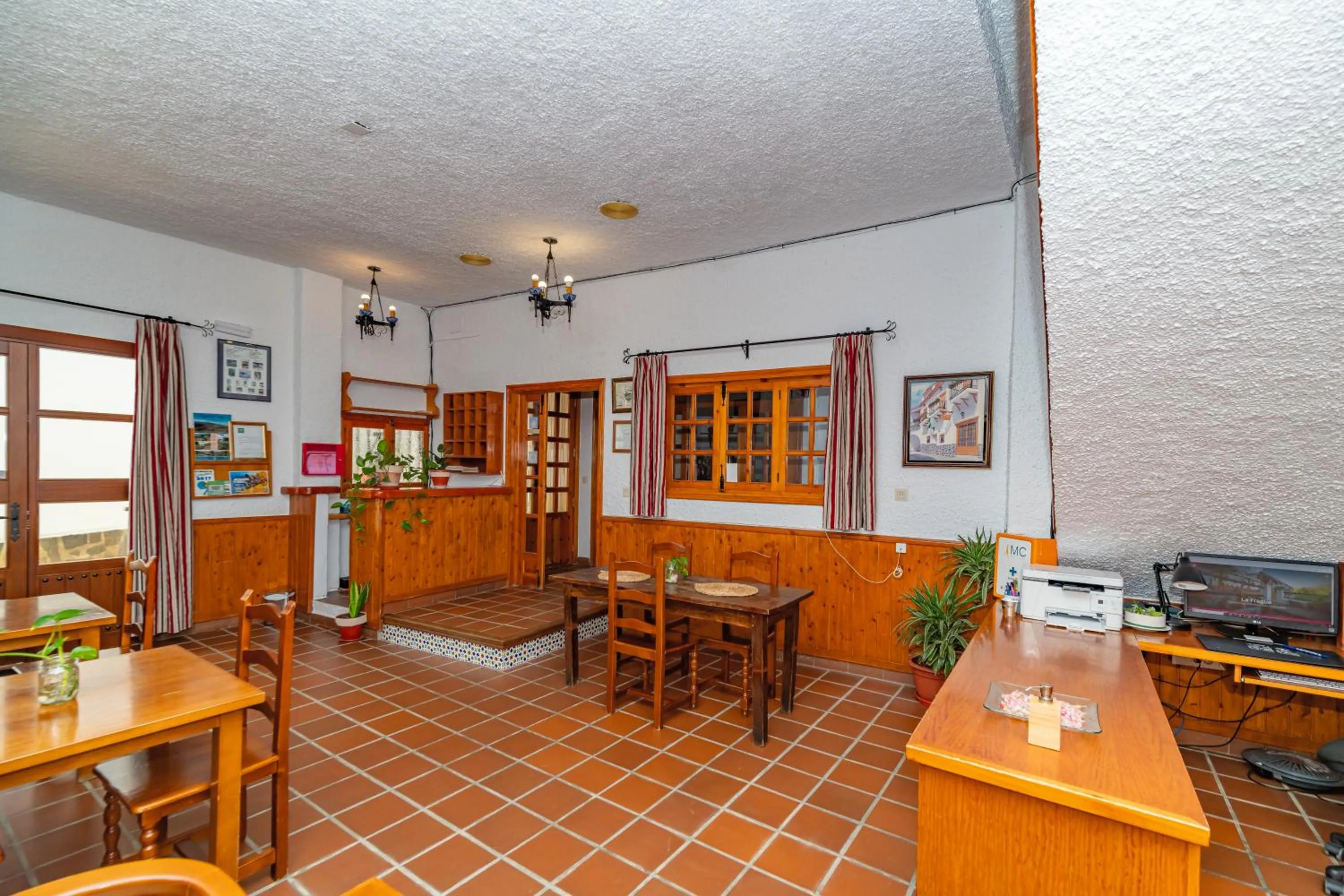 Lobby or reception in Hotel La Fragua I