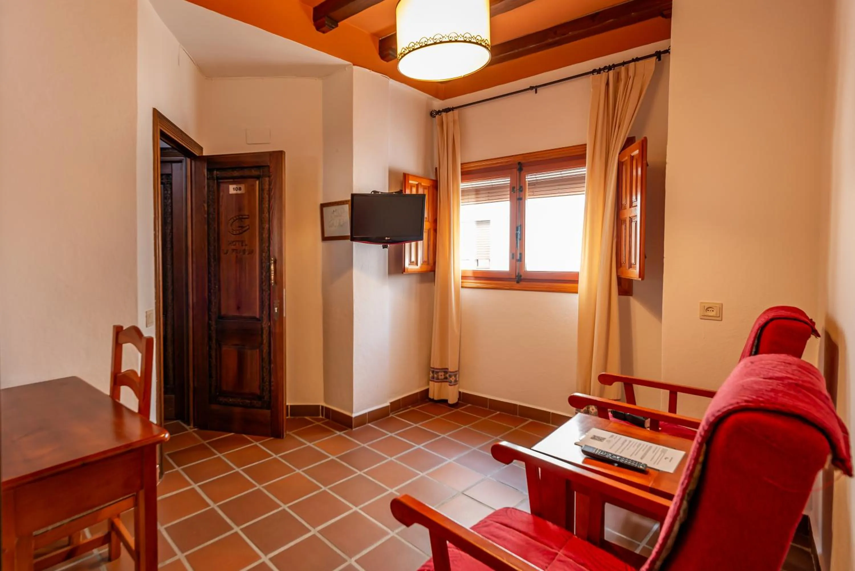 Bedroom in Hotel La Fragua I