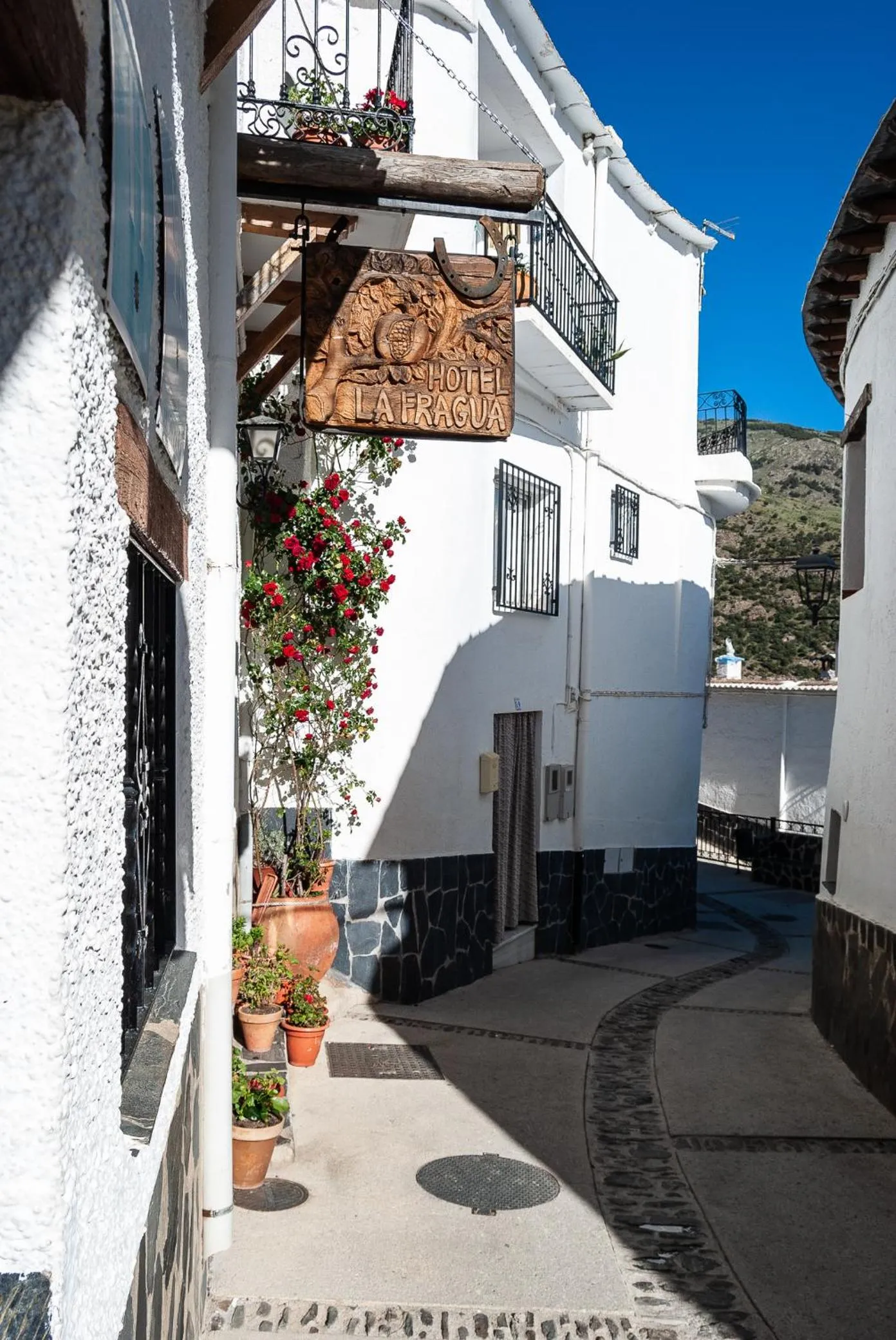 Facade/entrance in Hotel La Fragua I