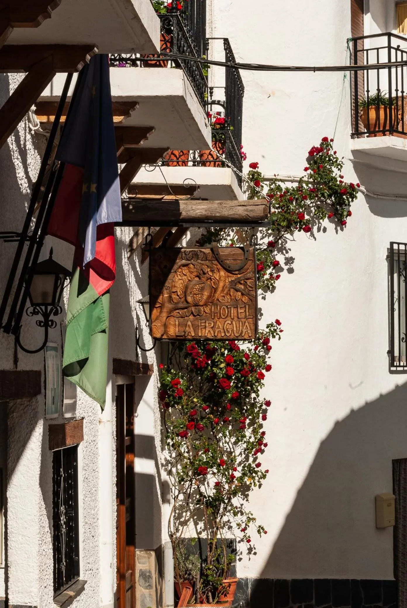 Facade/entrance in Hotel La Fragua I