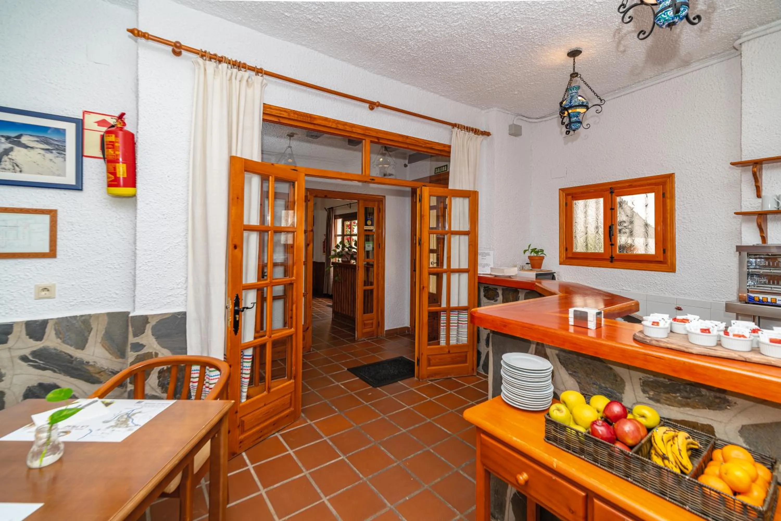 Dining area in Hotel La Fragua I