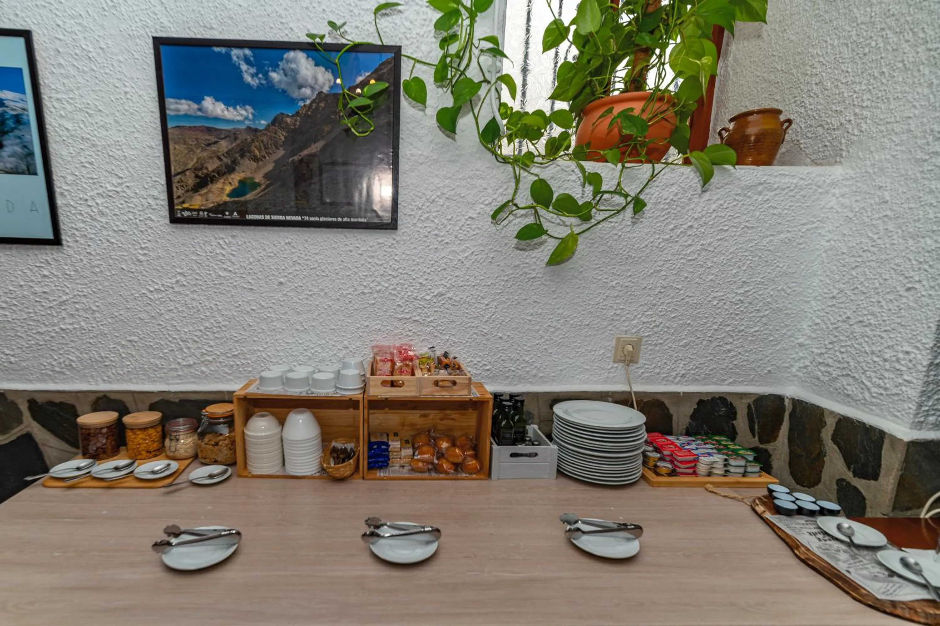 Dining area in Hotel La Fragua I