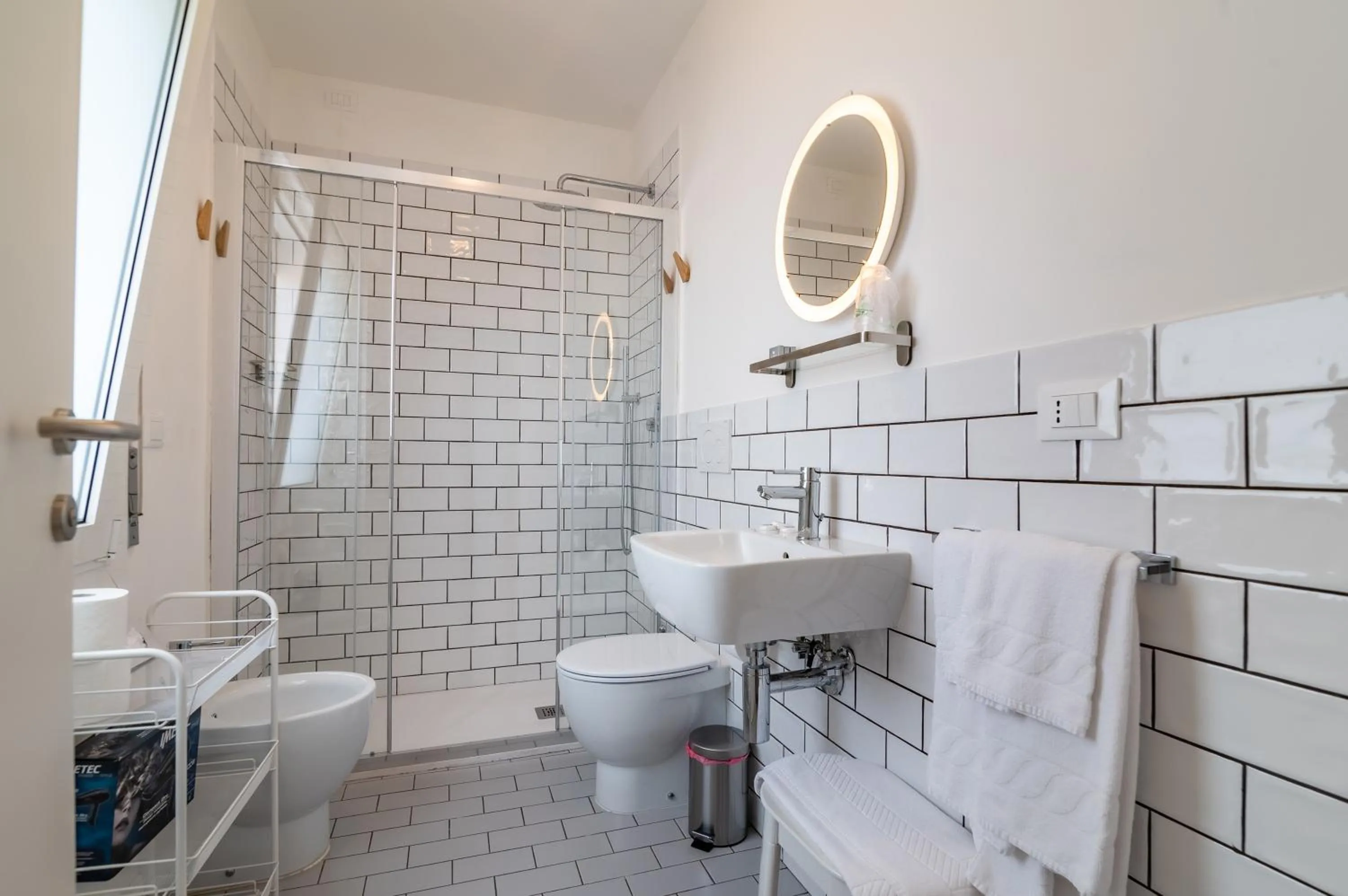 Shower in Hotel Concordia