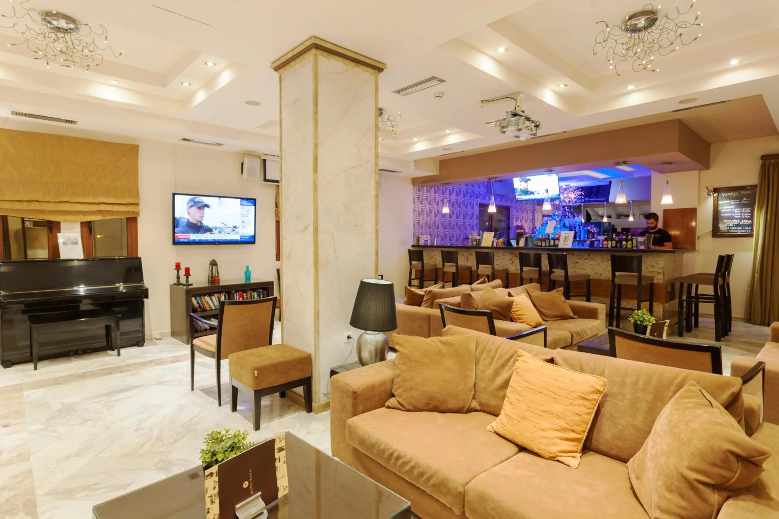 Lounge or bar in Venus Hotel