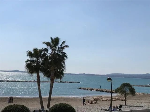Beach in Sea view luxury apartment