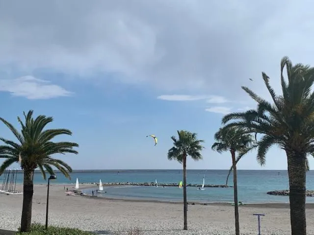 Beach in Sea view luxury apartment