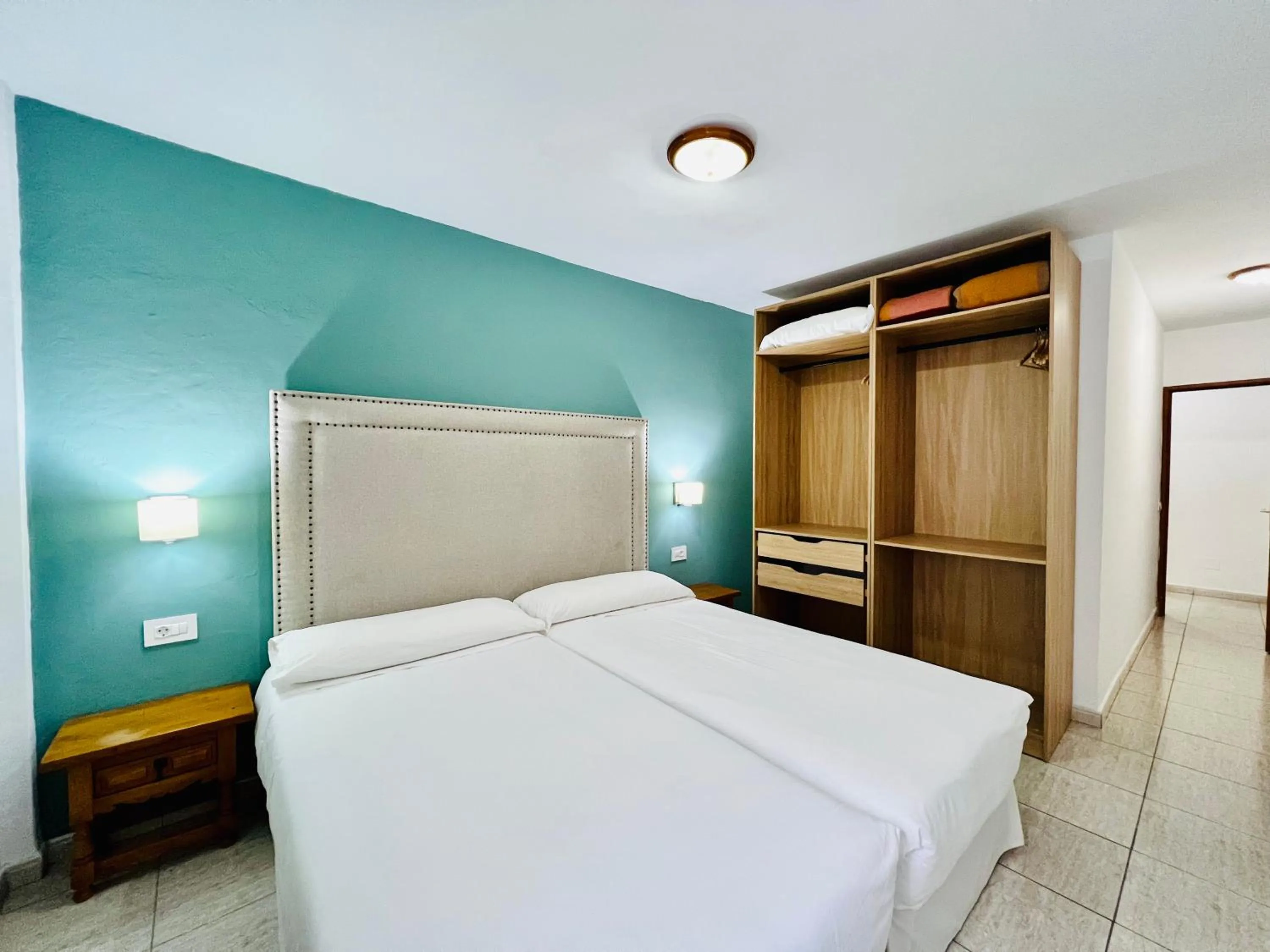 Bed in Apartamentos Frontera