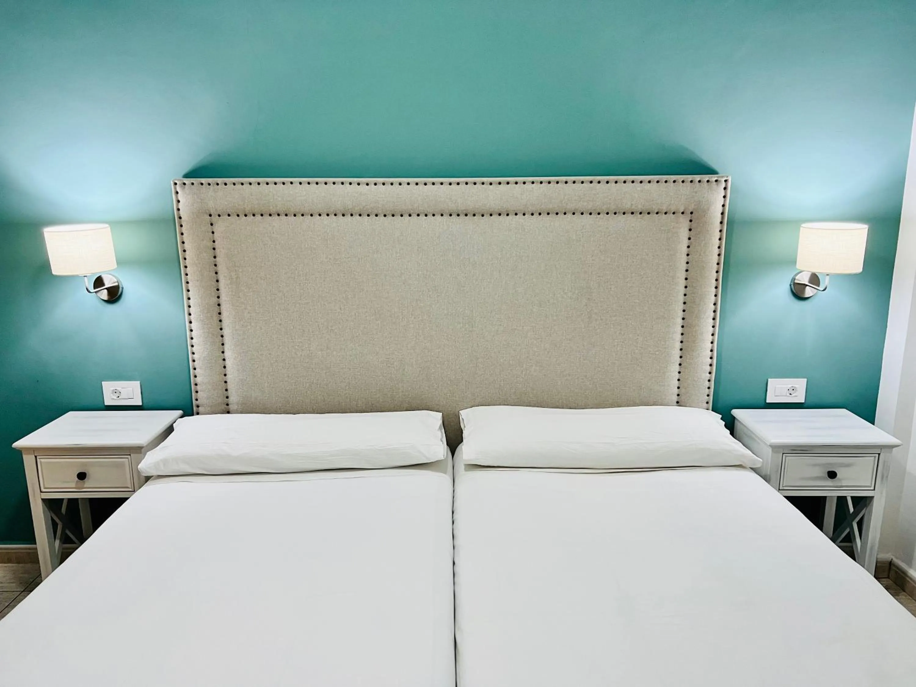 Bed in Apartamentos Frontera