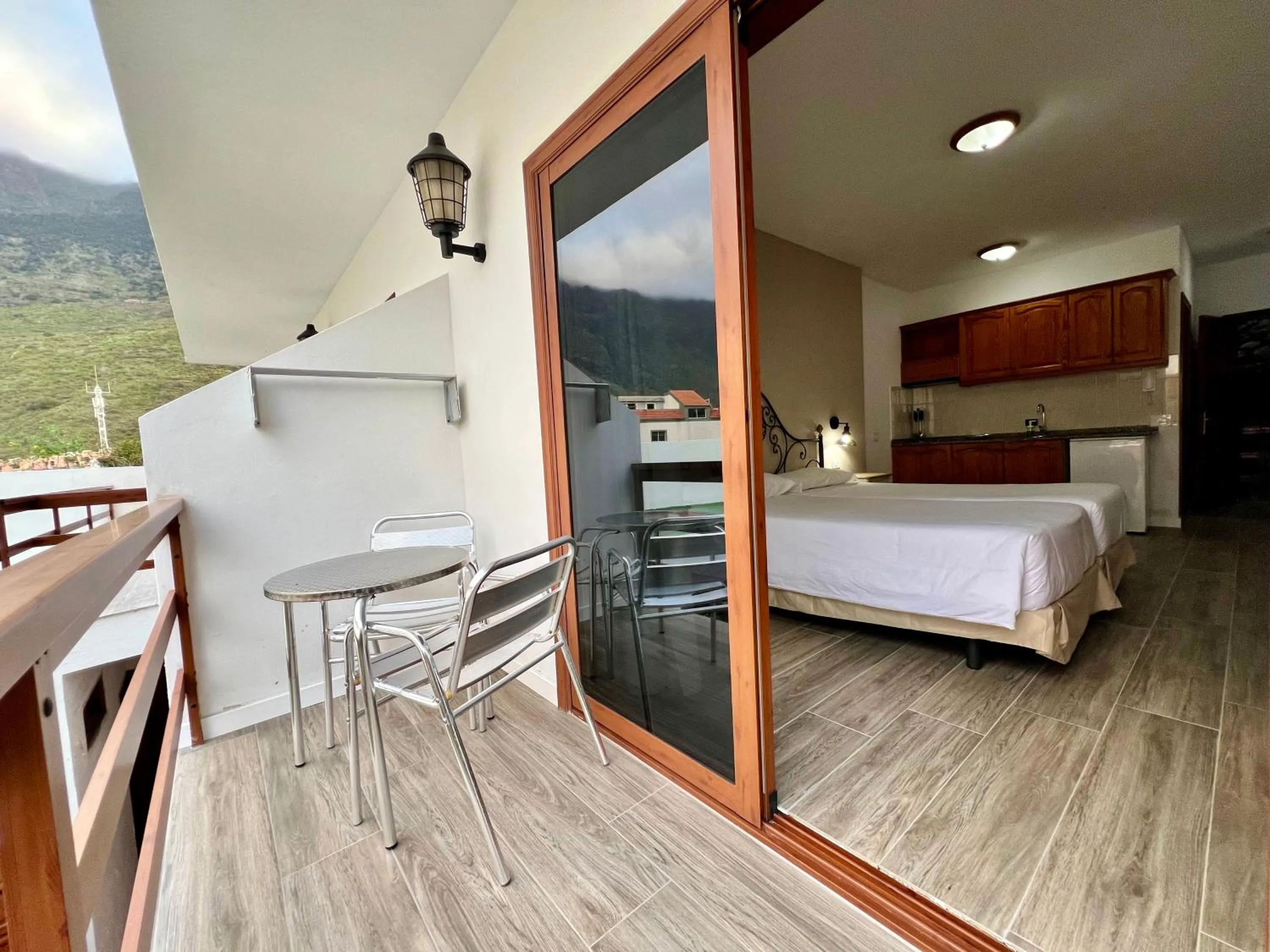 Bed in Apartamentos Frontera