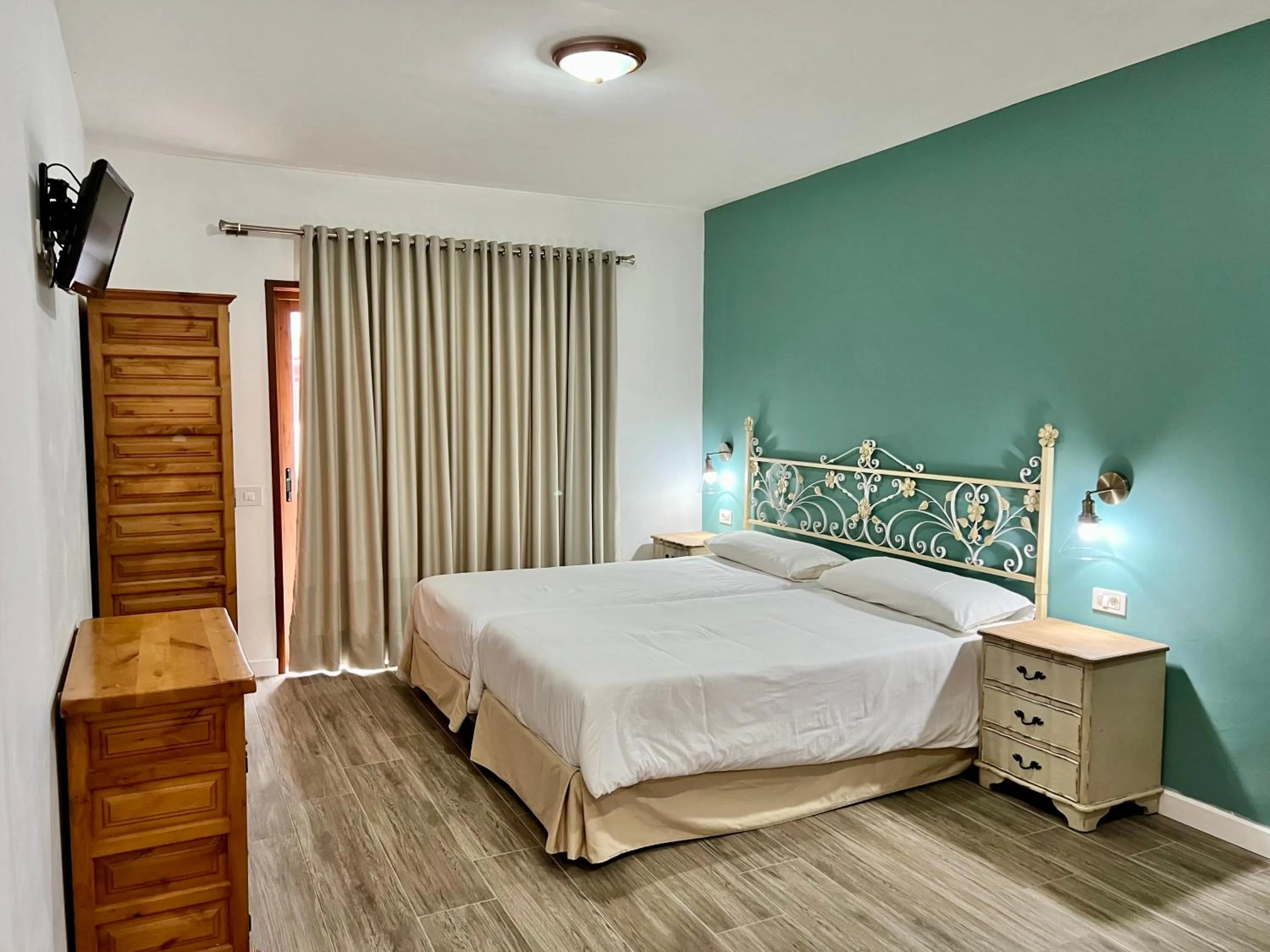 Bed in Apartamentos Frontera