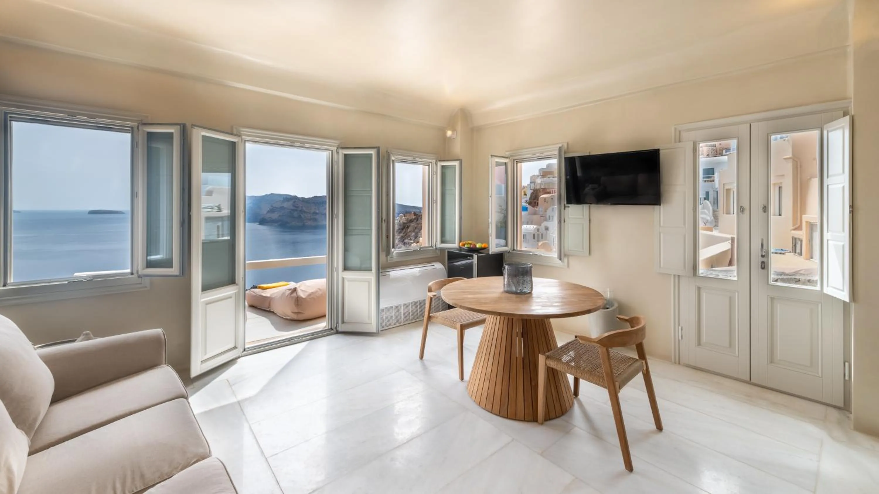 Living room in Armeni Luxury Villas