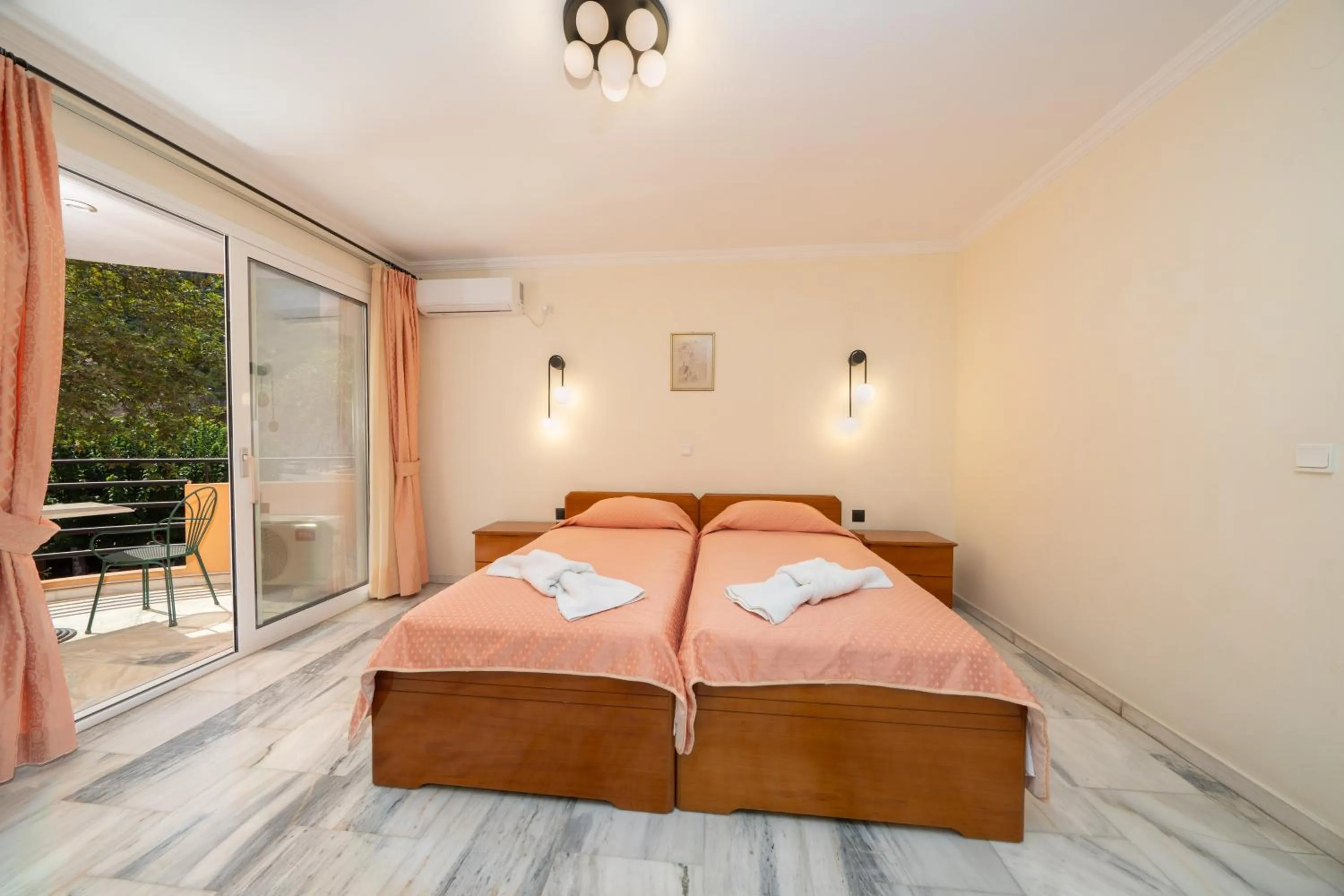 Bed in Odysseus Palace