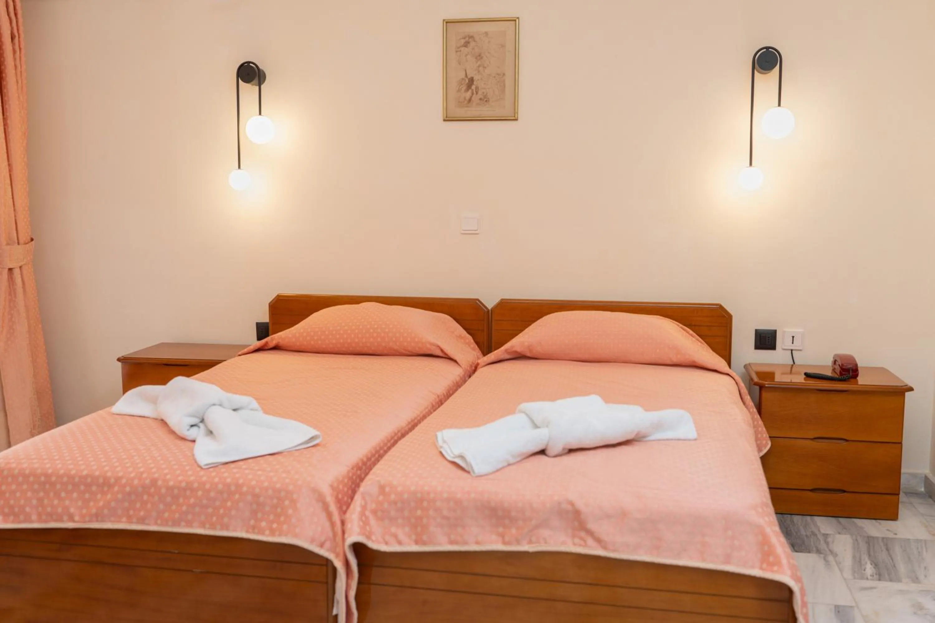 Bed in Odysseus Palace