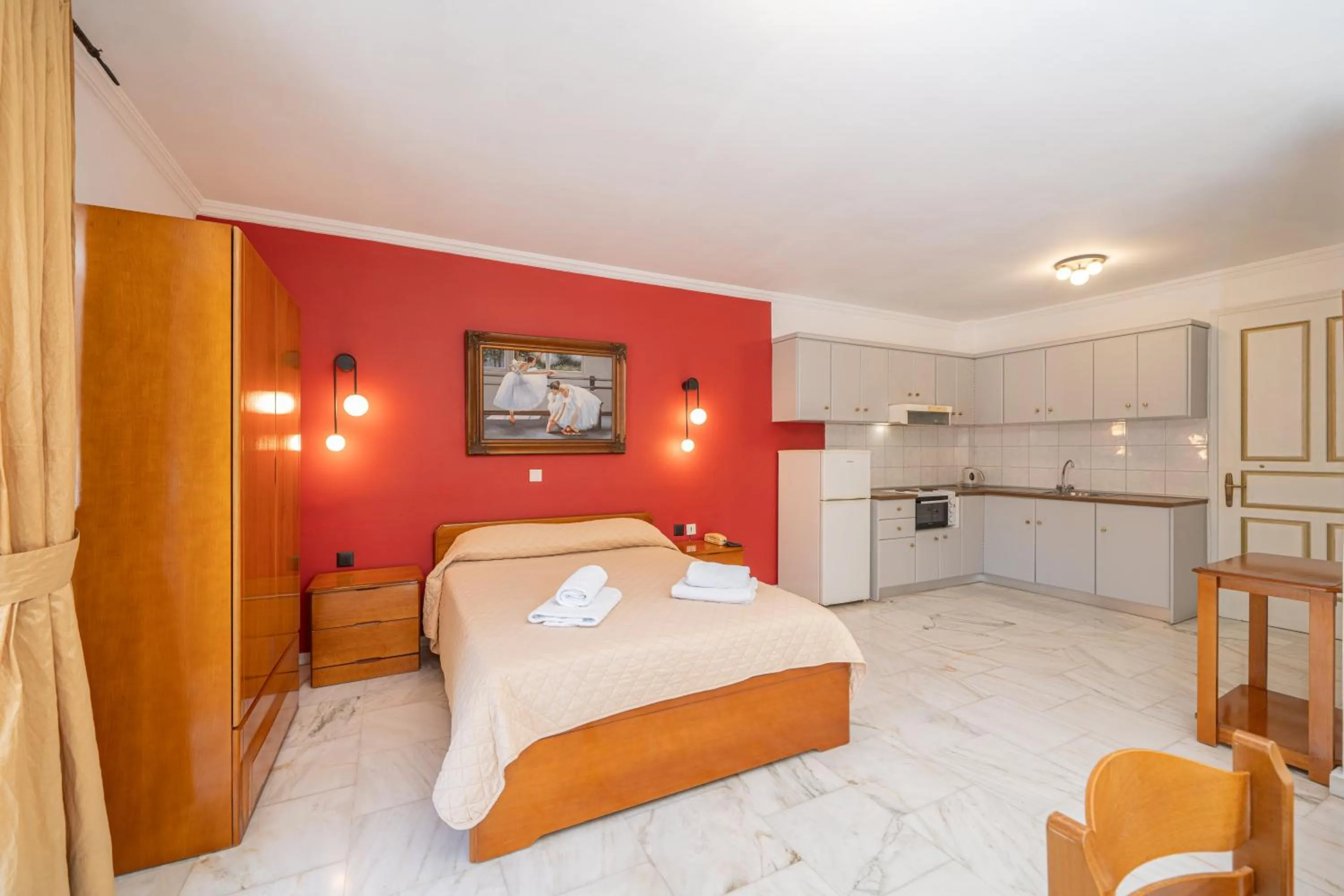 Bed in Odysseus Palace