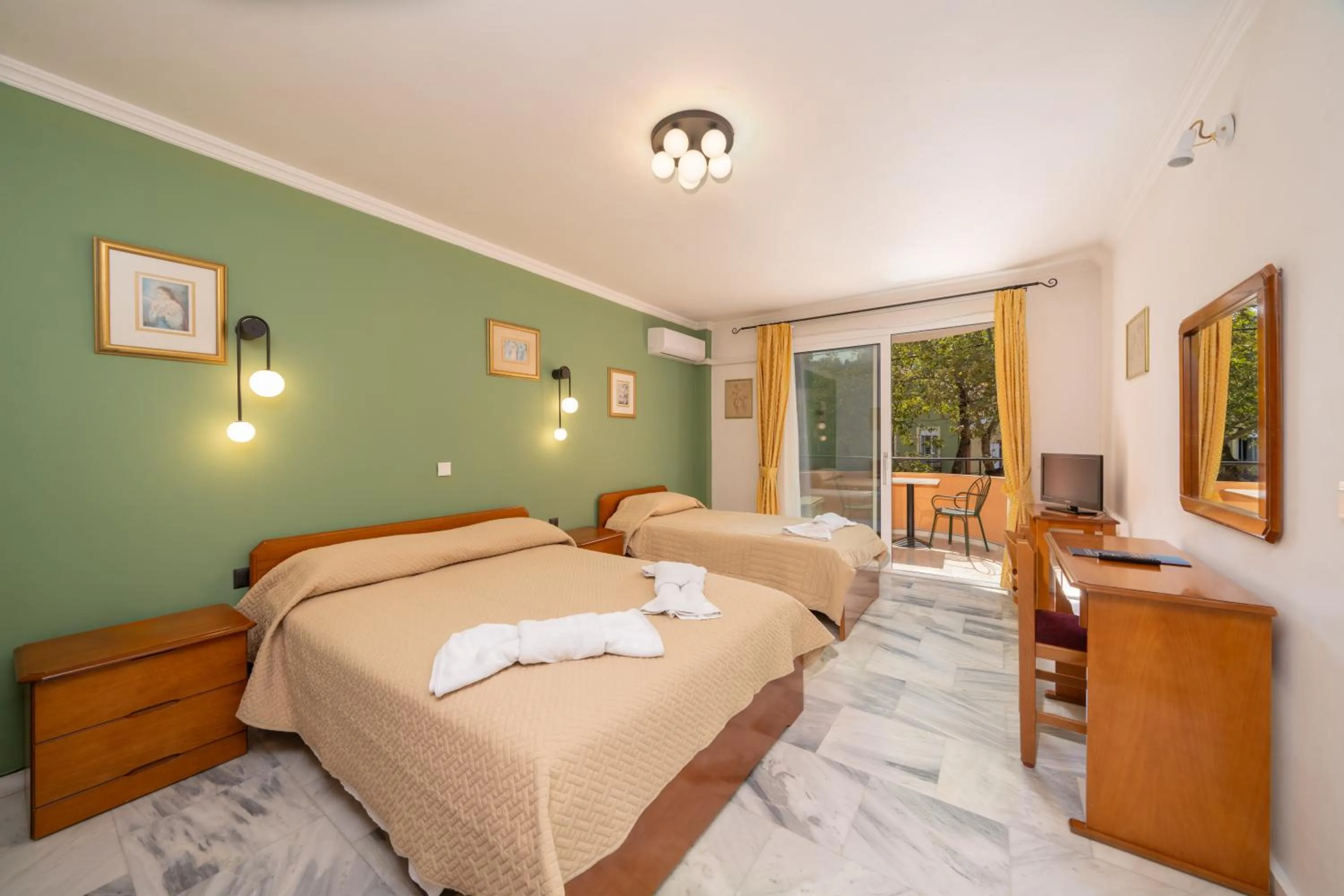 Bed in Odysseus Palace