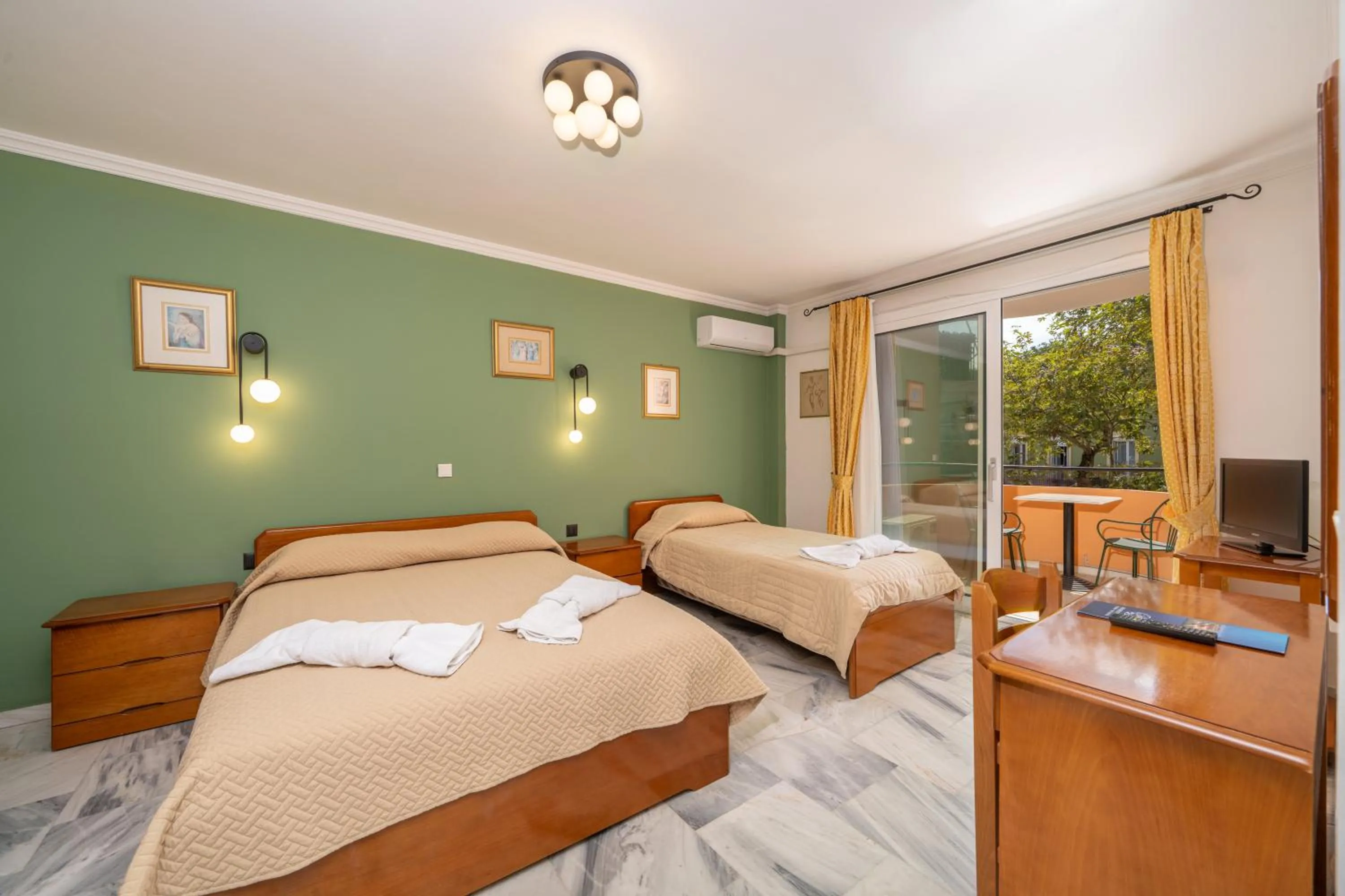 Bed in Odysseus Palace