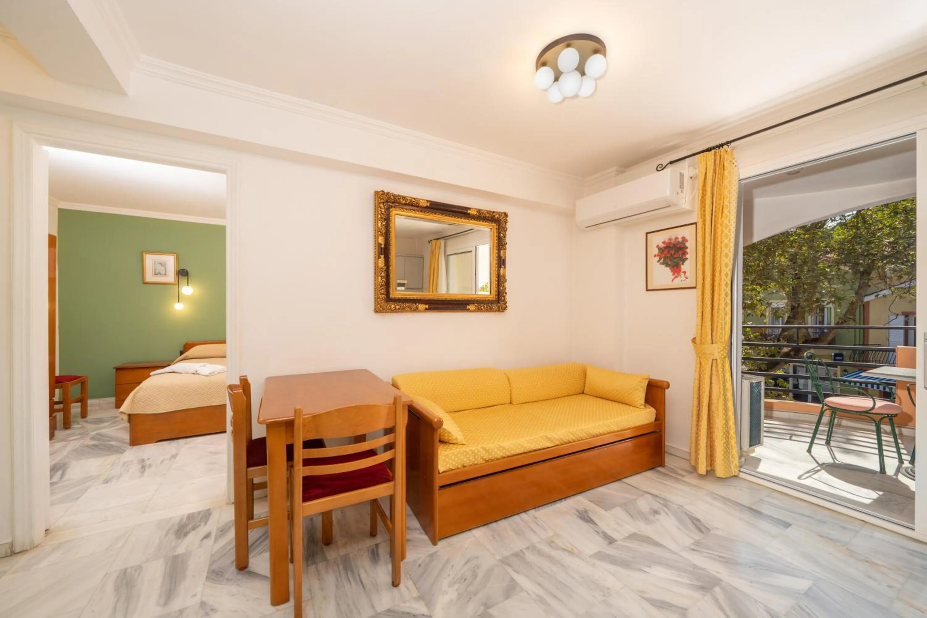 Bed in Odysseus Palace