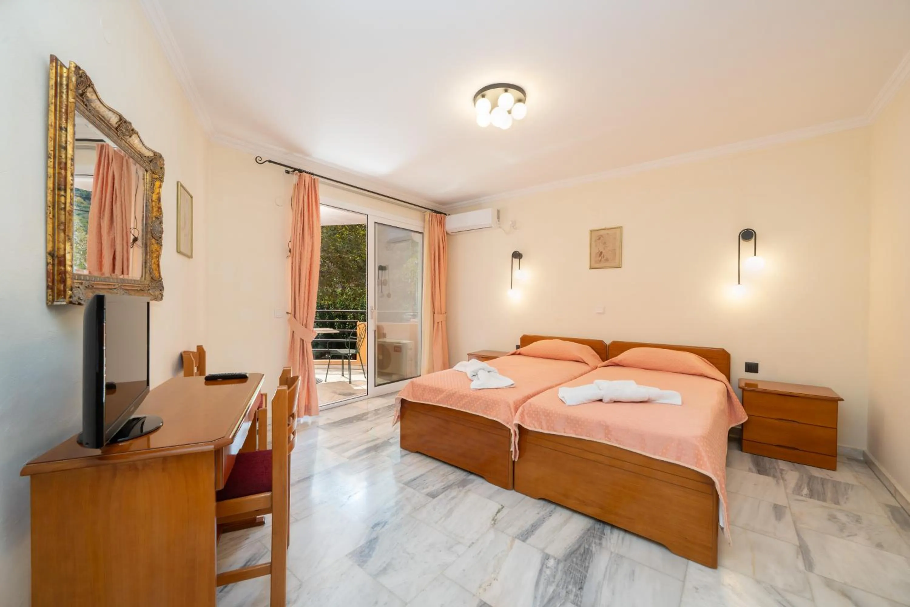 Bed in Odysseus Palace