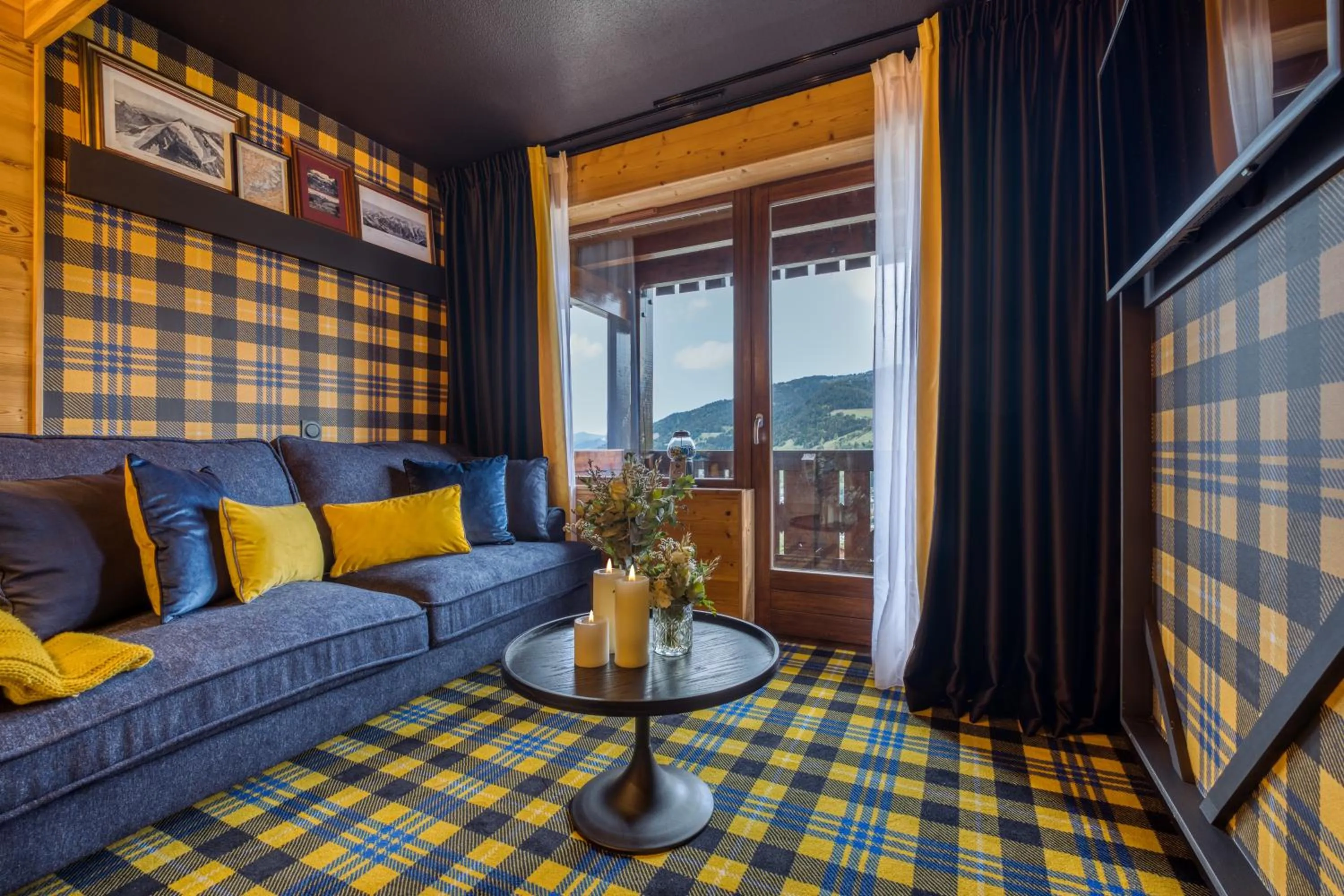 Living room in Mamie Megève